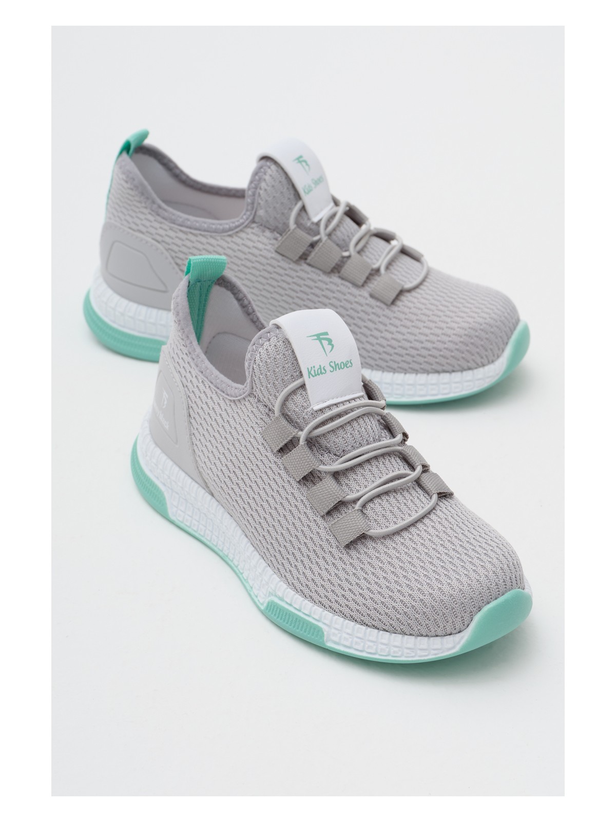 Tonny Black Çocuk Beyaz Oranj Rahat Kalıp Lastik Bağcıklı Spor Ayakkabı - Görsel 8