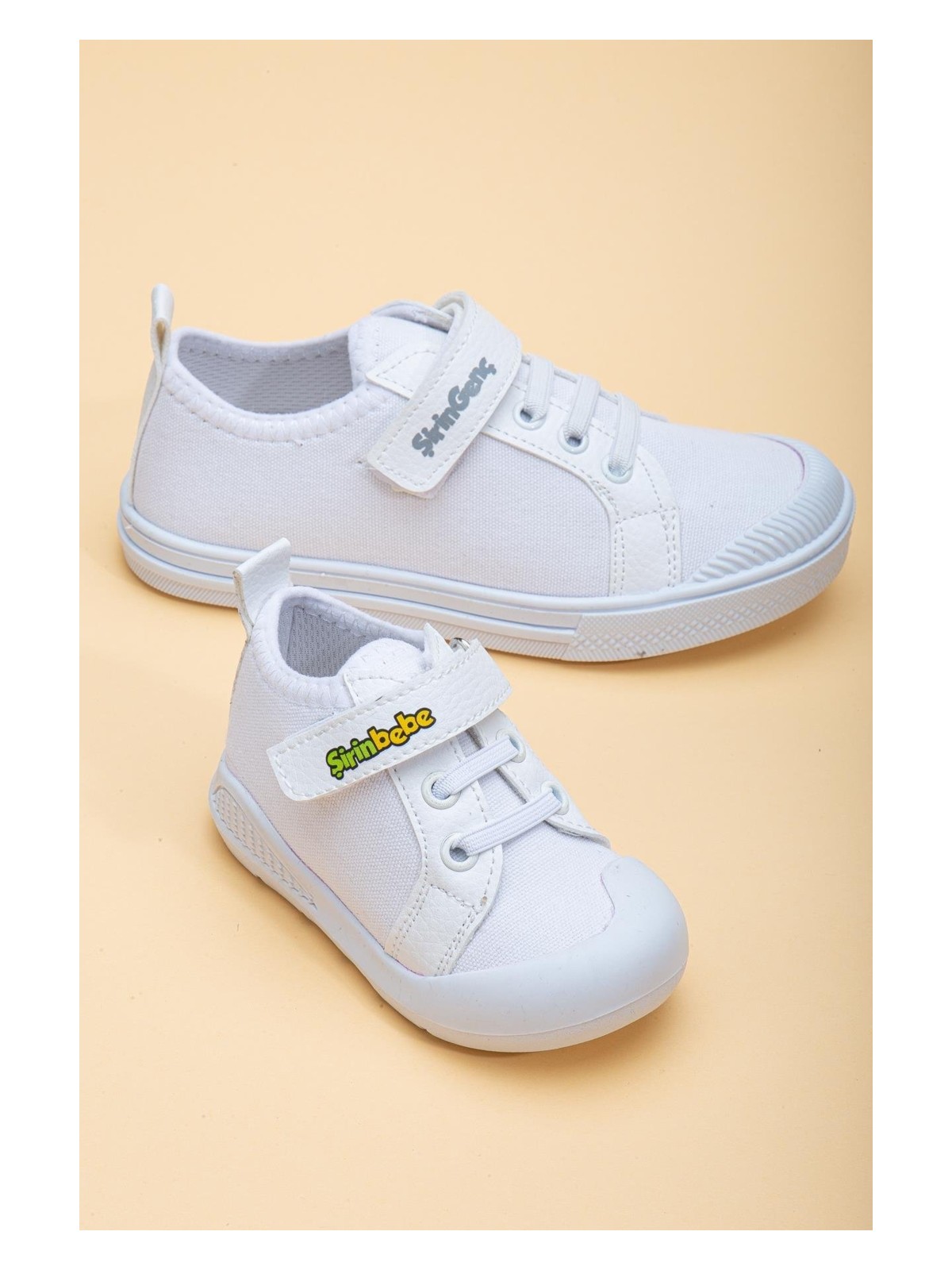 Dilimler Ayakkabı Şirinbebe Şiringenç Keten Siyah Erkek Ilkadım Bebek Çocuk Ayakkabısı - Görsel 4