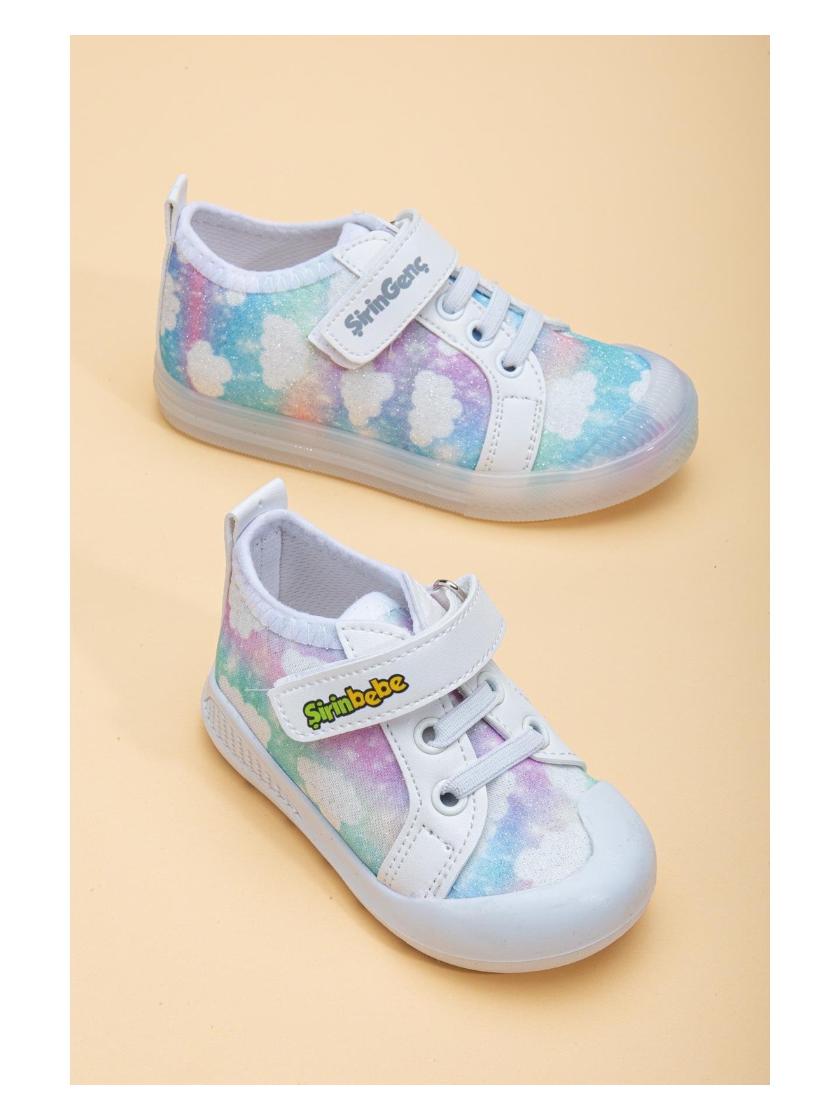 Dilimler Ayakkabı Şirinbebe Şiringenç Keten Pembe Kız İlkadım Bebek Çocuk Ayakkabısı - Görsel 8