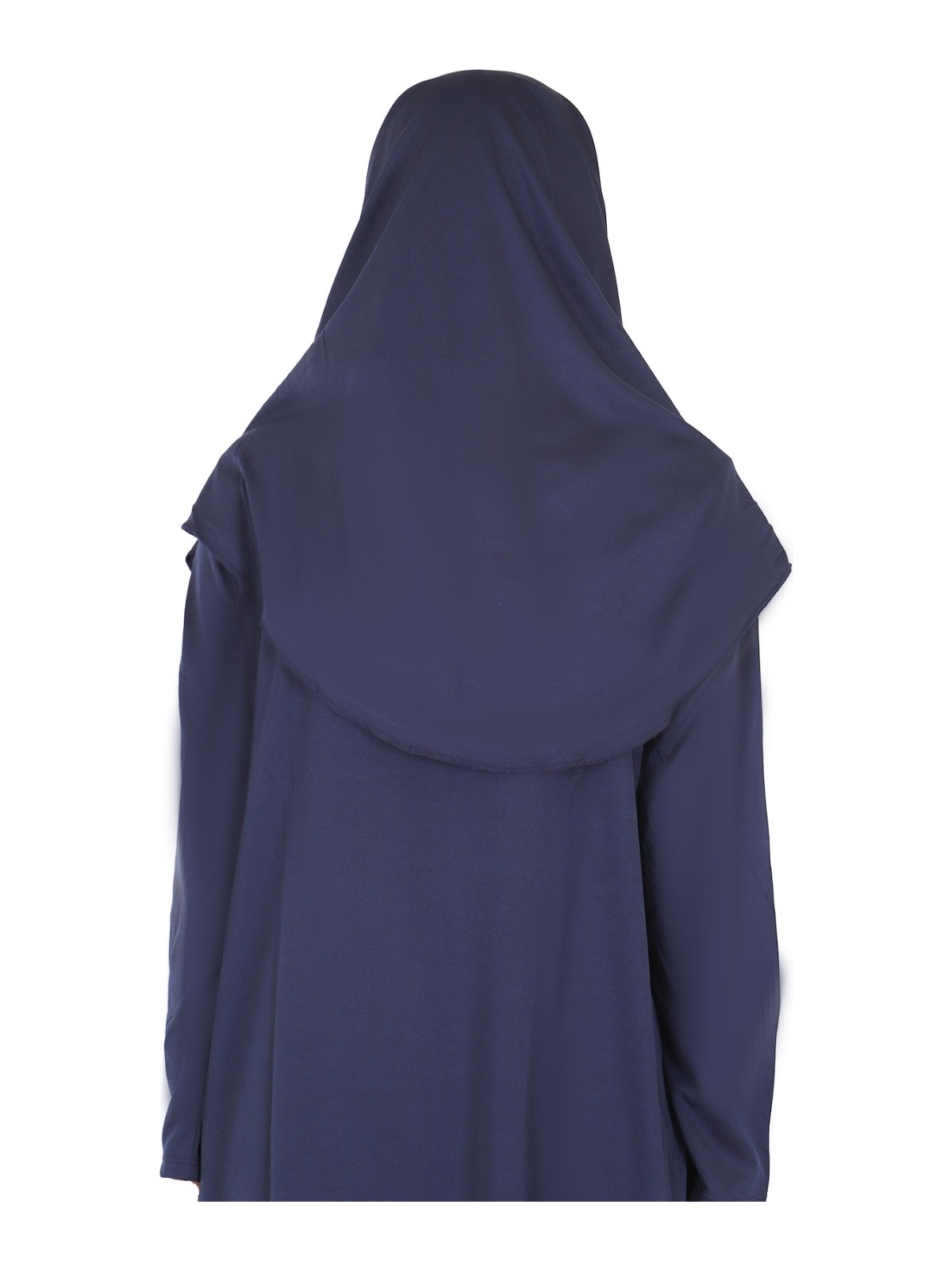 Zehranaz Namaz Elbisesi Koyu Lacivert Fermuarlı Namaz Elbisesi3
