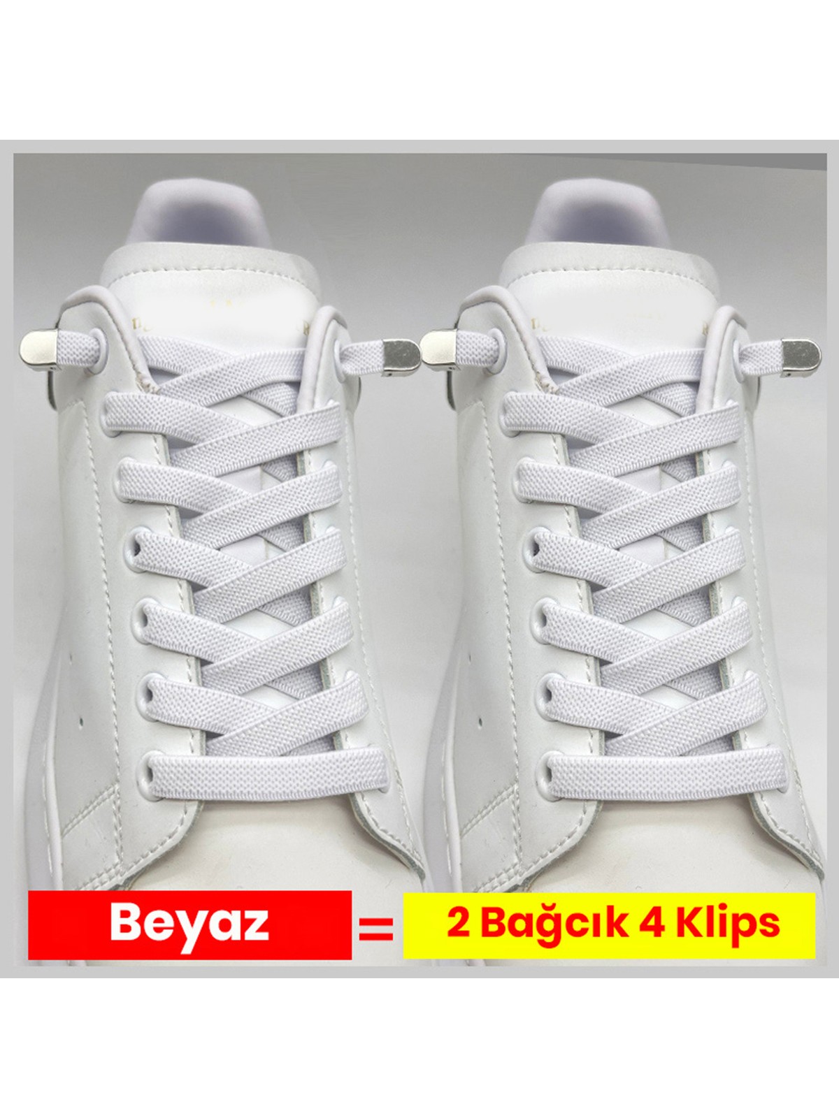 Airyfoot Pratik Kilitli Elastik Ayakkabı Bağcığı 100 cm ( 1 Çift )