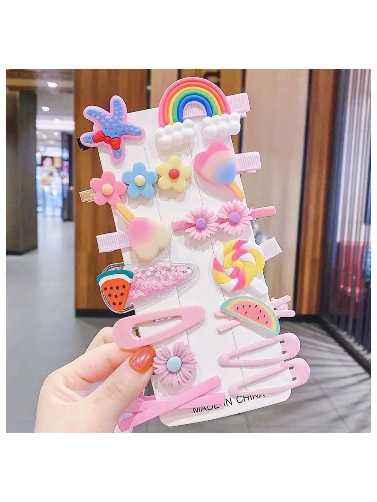 BATU Kız Bebek Ve Çocuklara Özel, Renkli Ve Dayanıklı Saç Tokası Seti – Günlük Kullanım Ve Hediye İçin Uygun - Görsel 7