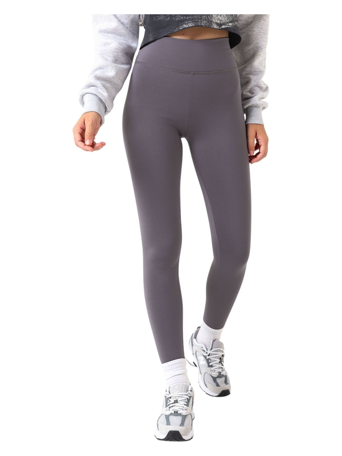 Domoda Ekstra Yüksek Bel Toparlayıcı Karyoka Dikişli Kışlık Içi Polar Push Up Kadın Tayt @simena - Görsel 7