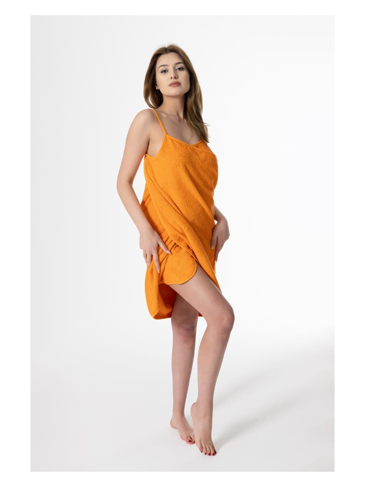 Ender Home CottonVerse Askılı Havlu Plaj Elbise – %100 Pamuk Yüksek Su Emiciliği - Görsel 8