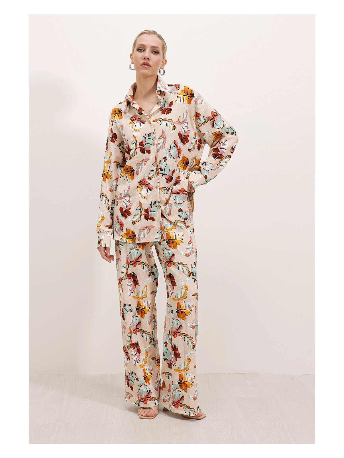 Bigdart 5858 Örme Ikili Takım - Bisküvi - Görsel 8