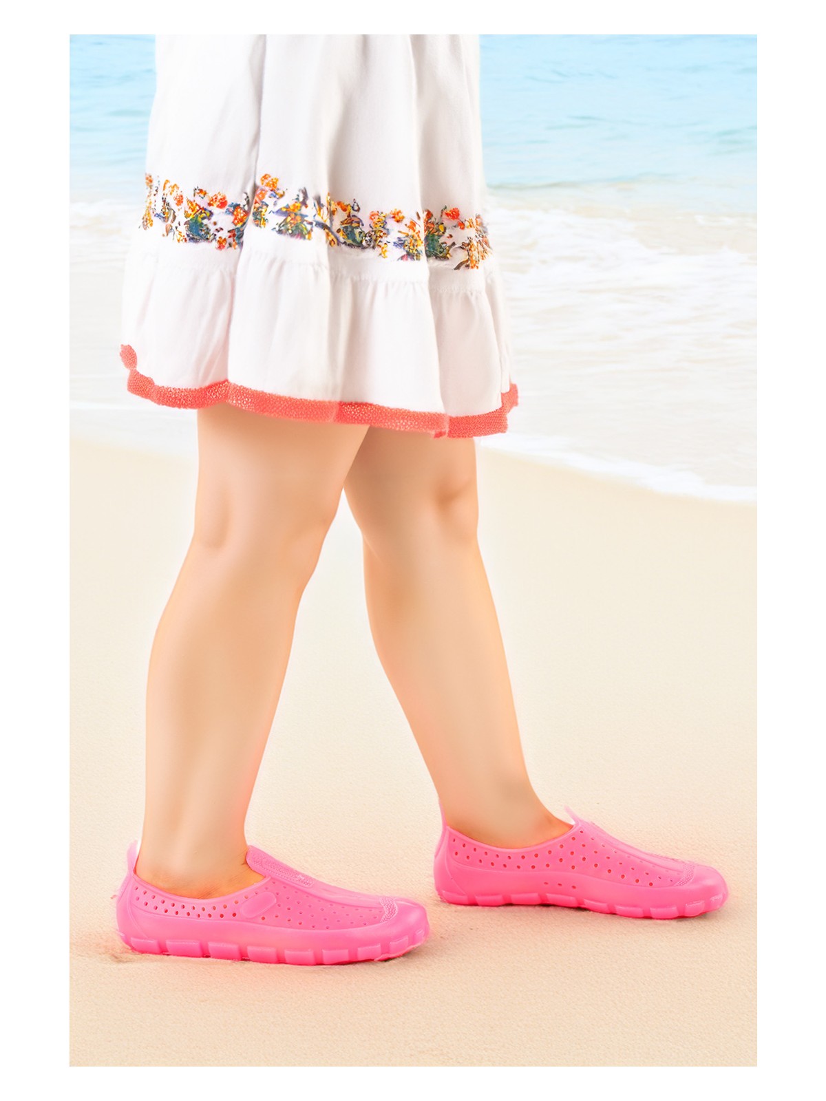 Kiko Kids Elin Günlük Deniz Havuz Kız Çocuk Plaj Ayakkabısı