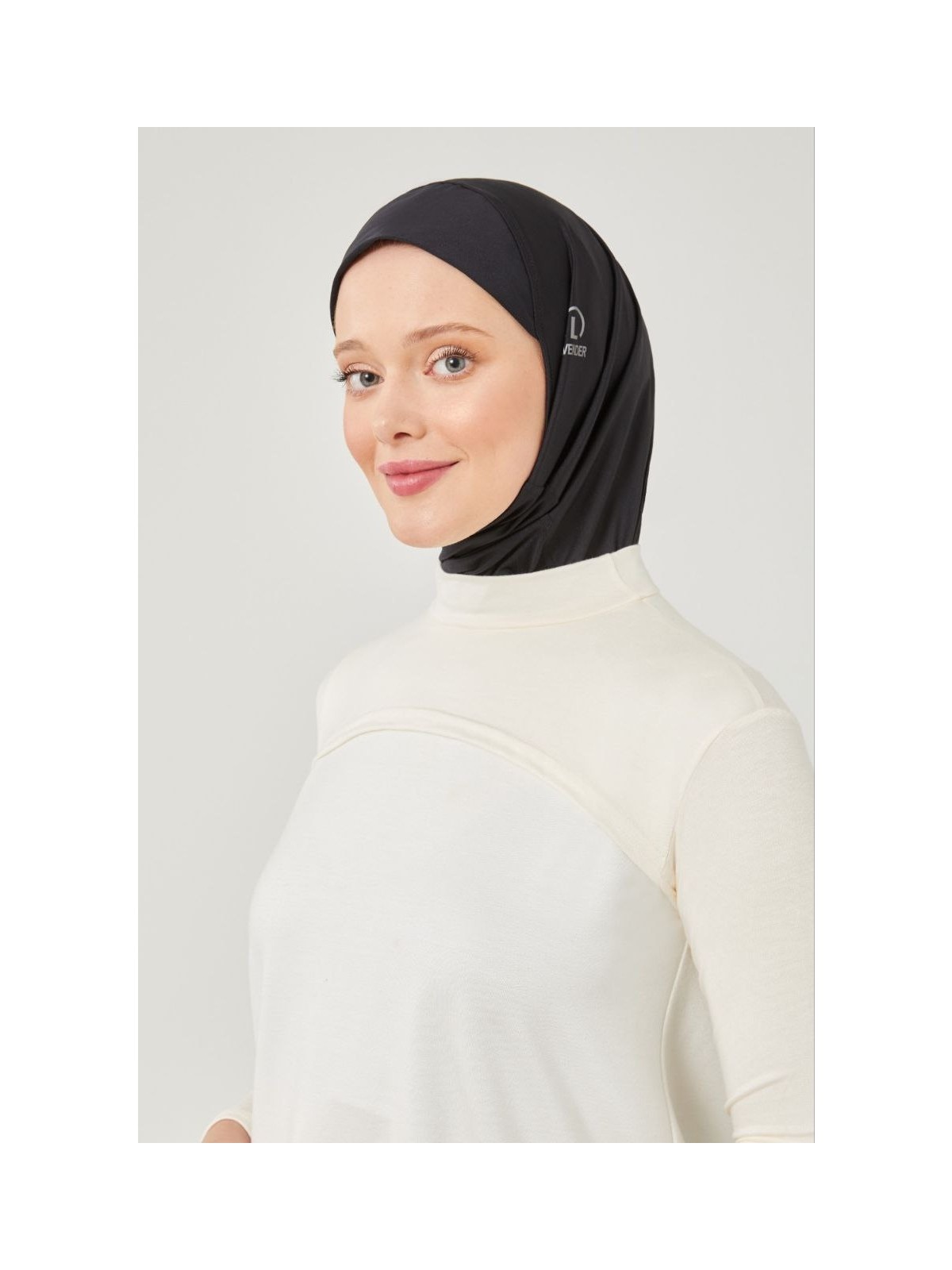 Melodi Scarf Kadın Tesettür Balıkçı Yakalı Boyunluklu Kolluk - Görsel 7