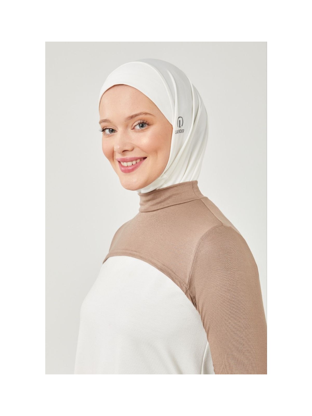 Melodi Scarf Kadın Tesettür Balıkçı Yakalı Boyunluklu Kolluk - Görsel 9