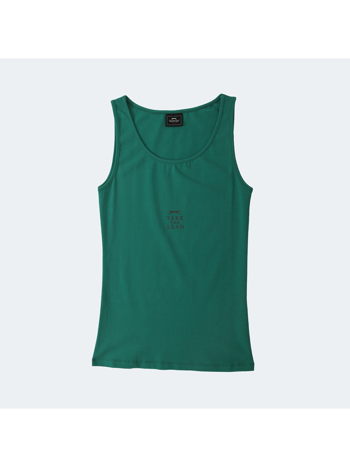 Slazenger VLADLEN Kadın Slim Fit Atlet Yeşil