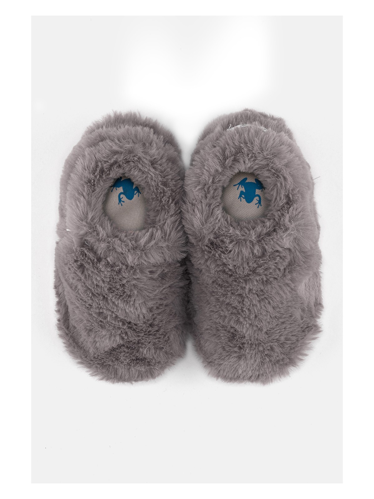 Hopfrög Furry Furry Pembe Kürk Barefoot Patik - Görsel 3