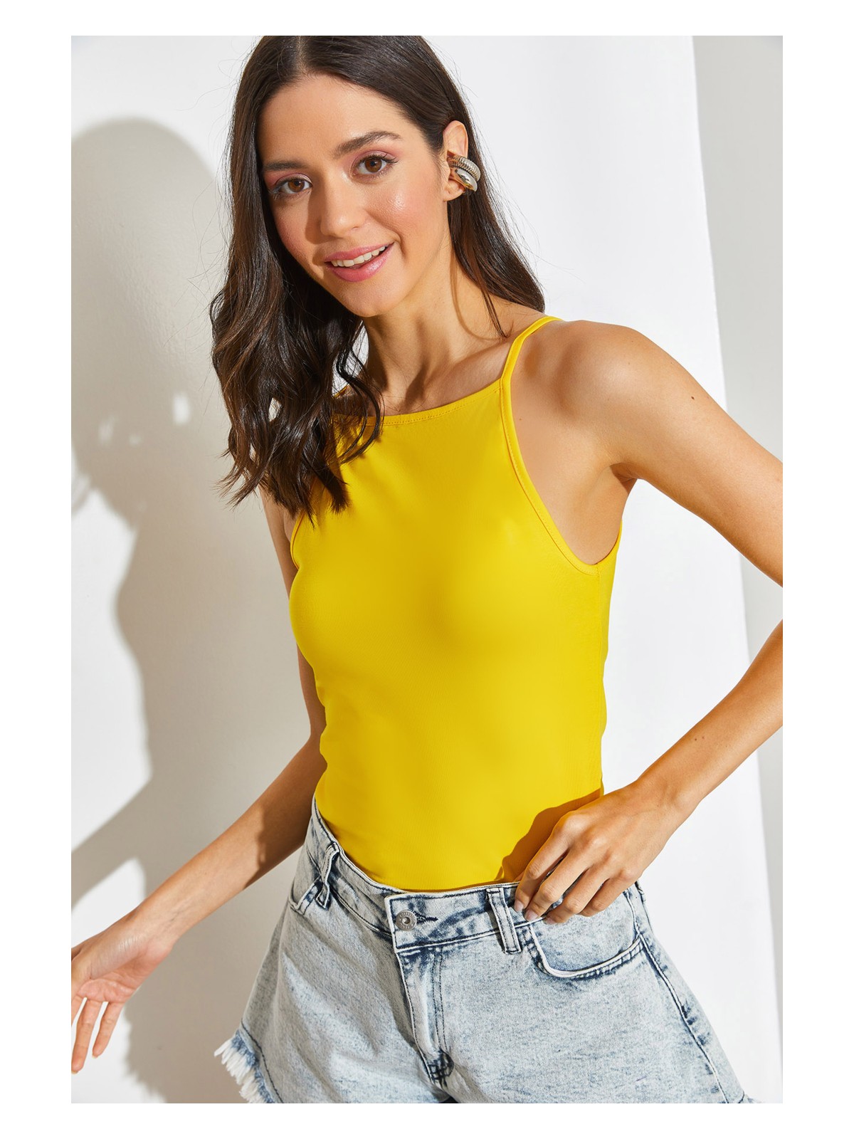 Shade Kadın Ip Askılı Atlet - Görsel 9