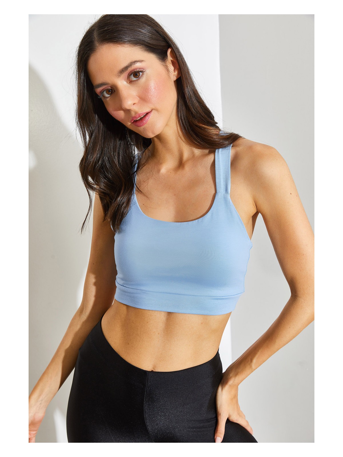 Shade Kadın Sporcu Crop Atlet - Görsel 4