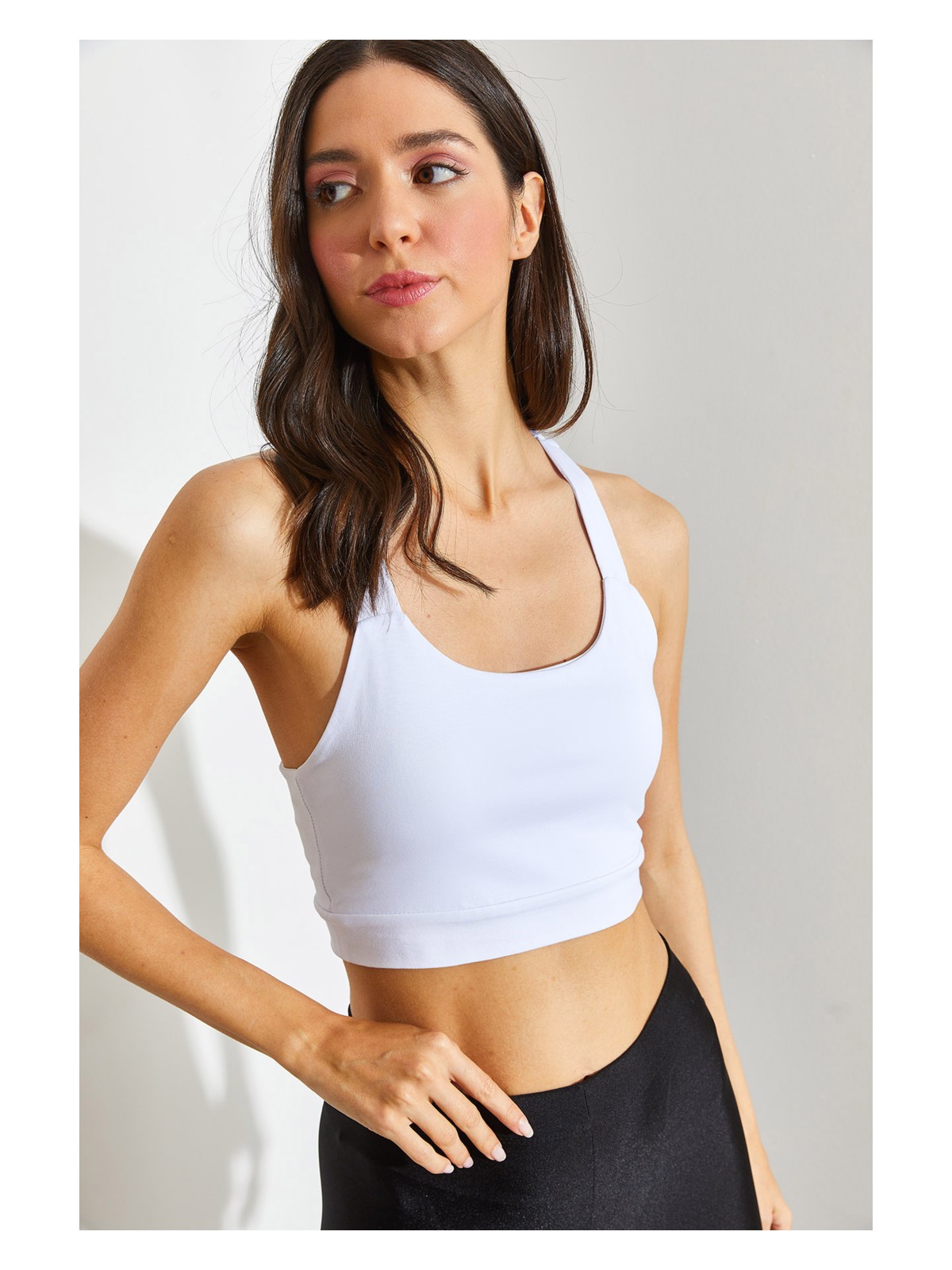 Shade Kadın Sporcu Crop Atlet