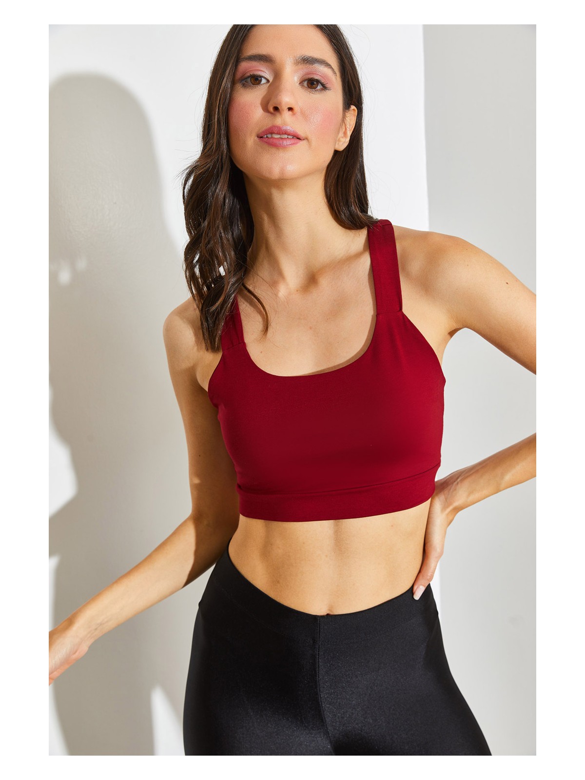 Shade Kadın Sporcu Crop Atlet