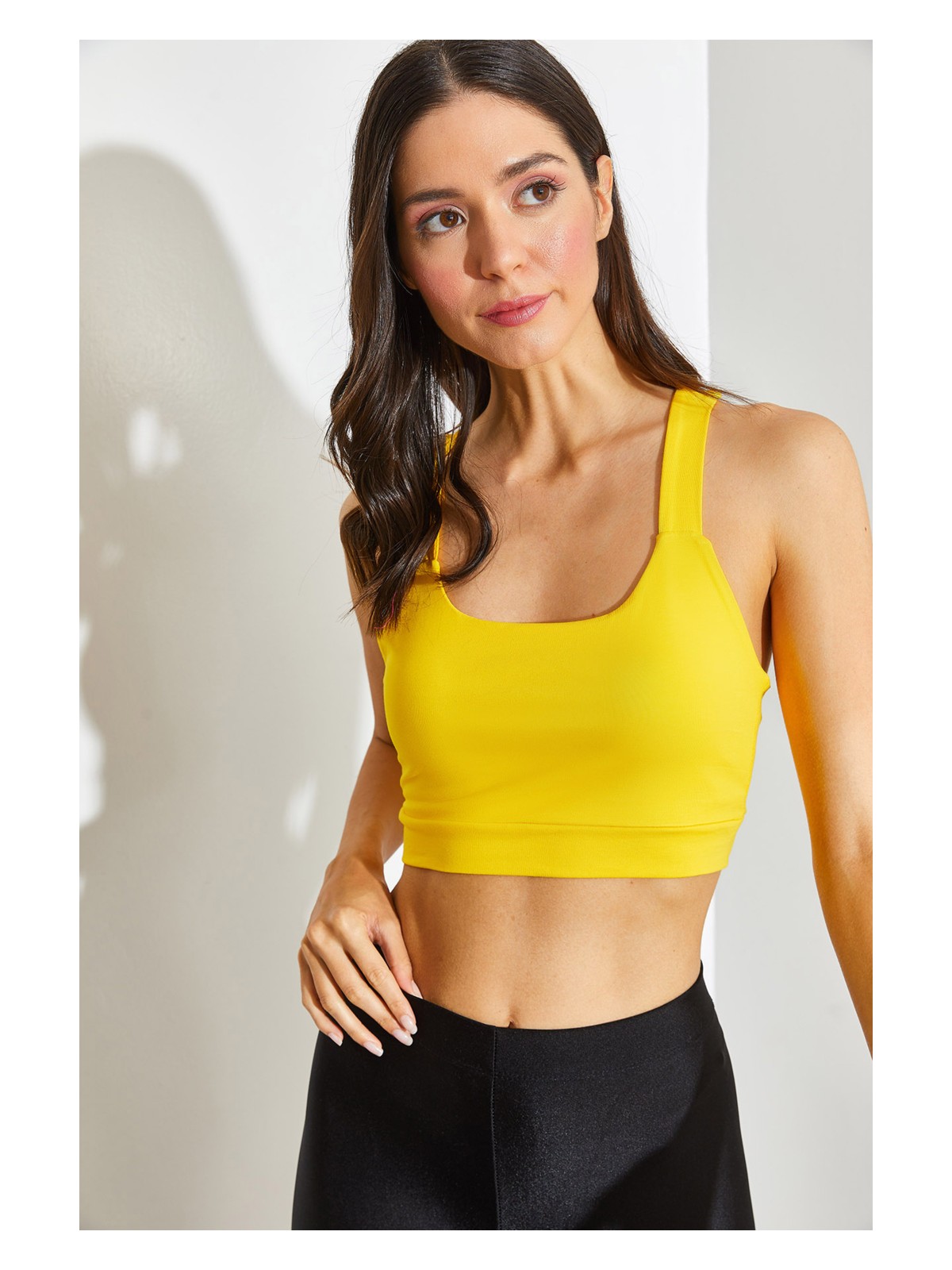 Shade Kadın Sporcu Crop Atlet - Görsel 9