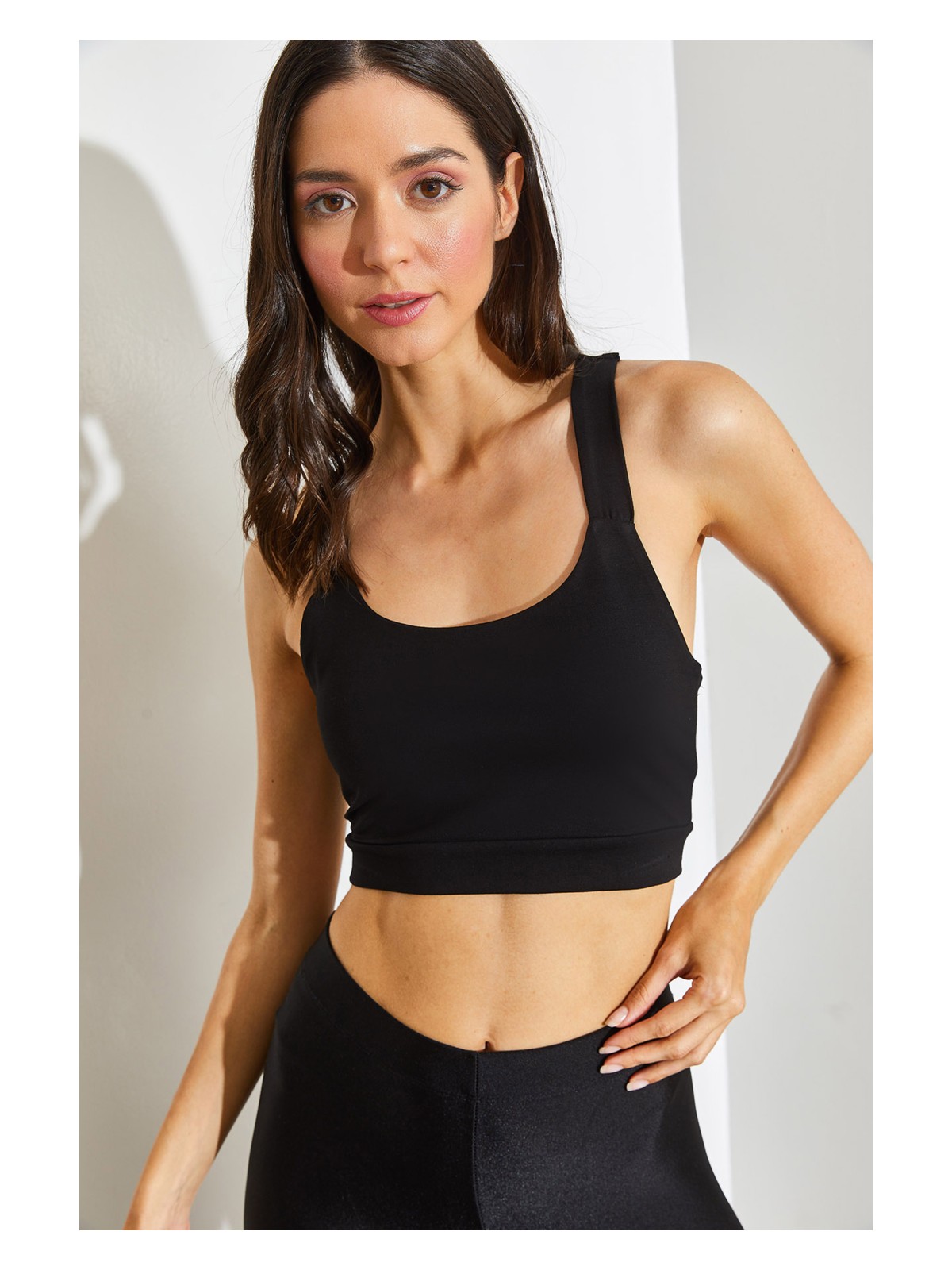 Shade Kadın Sporcu Crop Atlet - Görsel 3