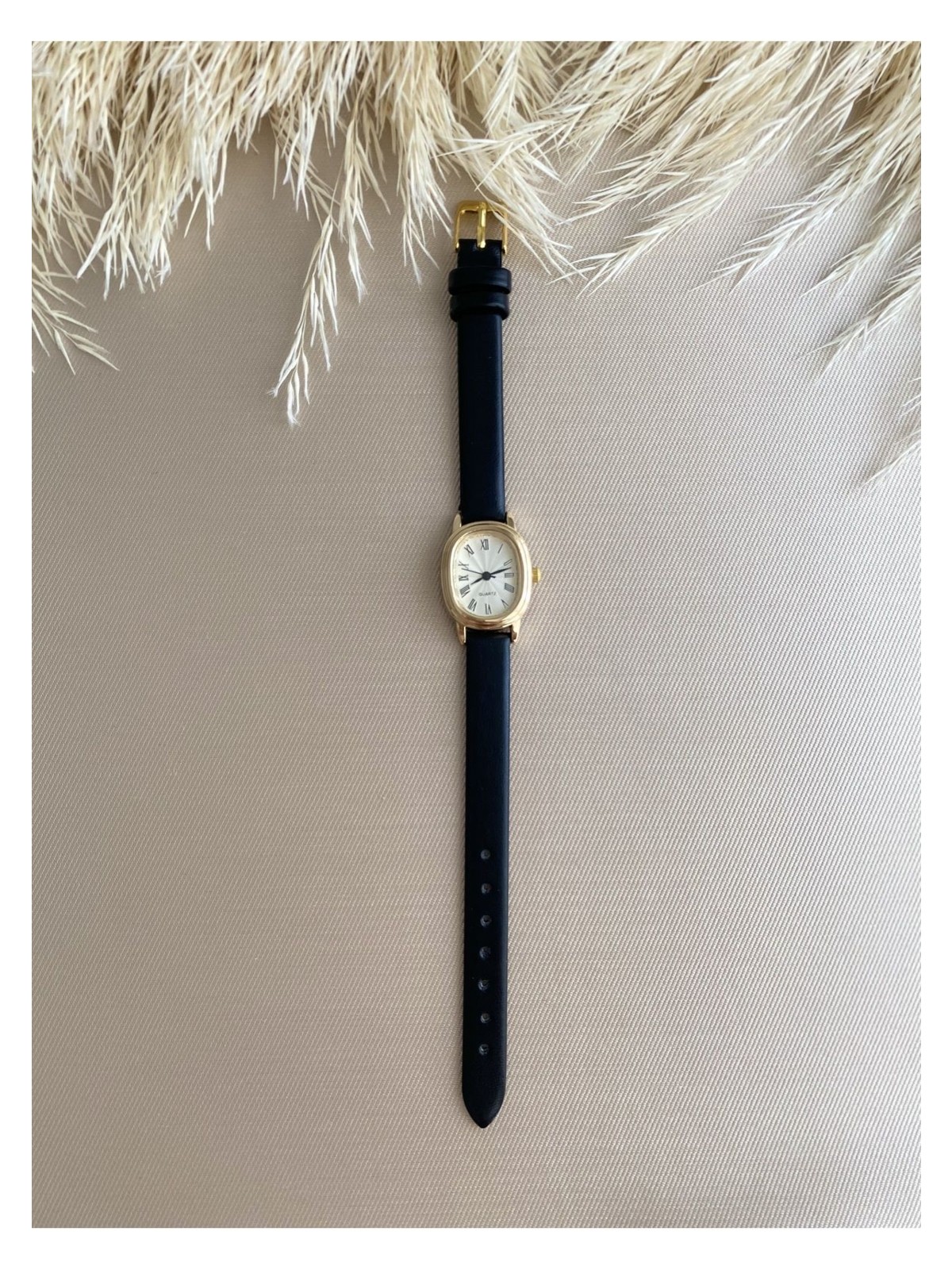 Quartz Bs Stıll Retro Minimal Vintage Deri Kordon Kadın Kol Saati