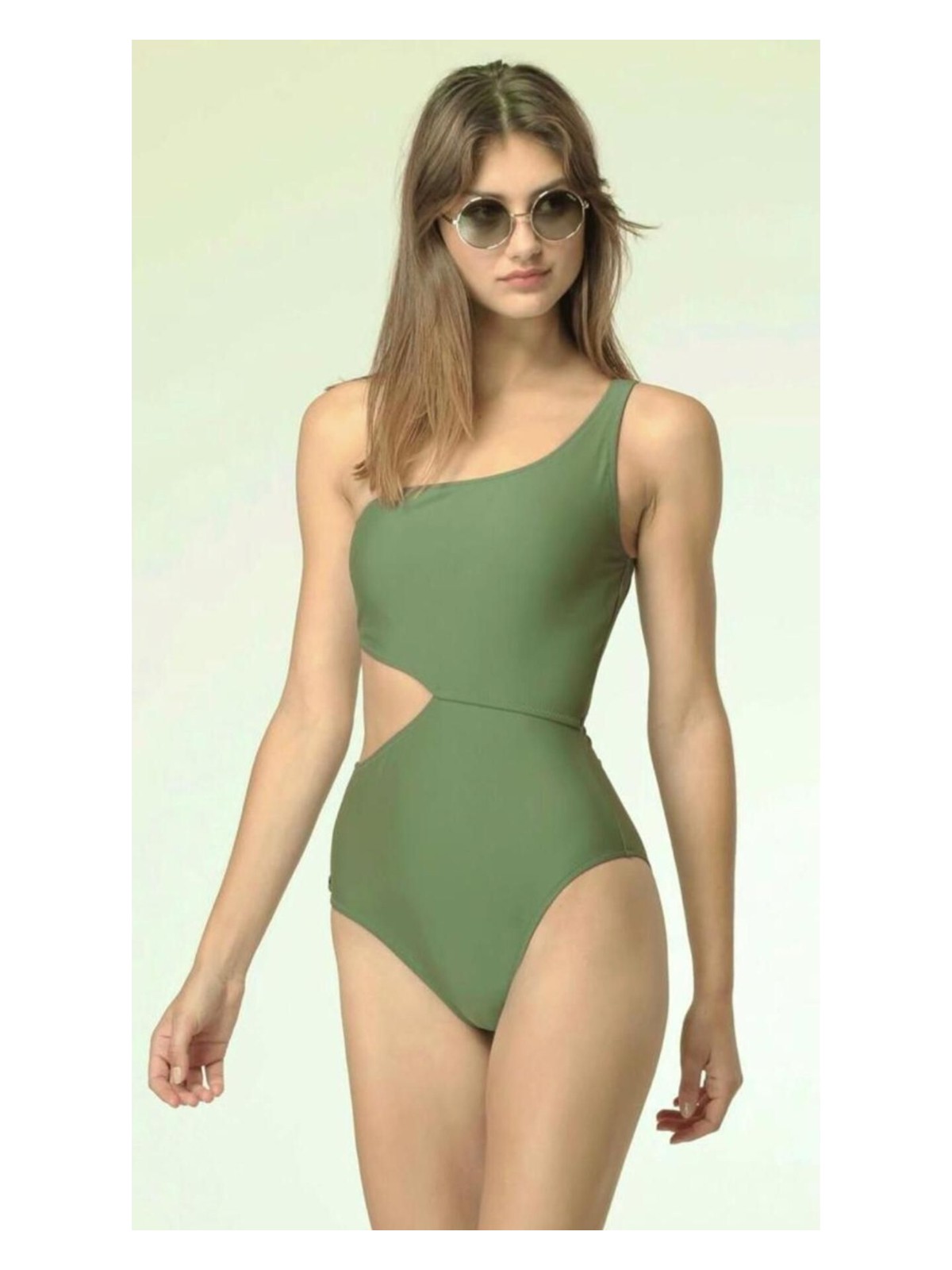 Deep Beach Kadınlar İçin Deep Beach Siyah Tek Omuzlu Bütün Mayo Db20020m Dayanıklı ve Şık Tasarım - Görsel 4