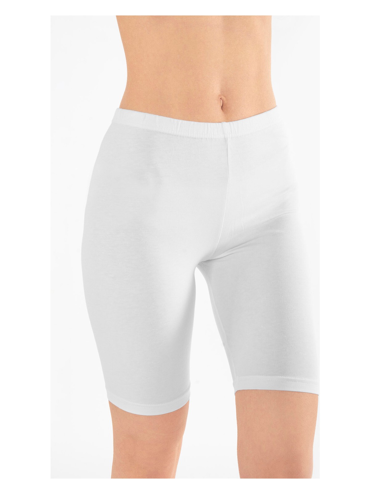 NBB Beyaz Kısa Tayt