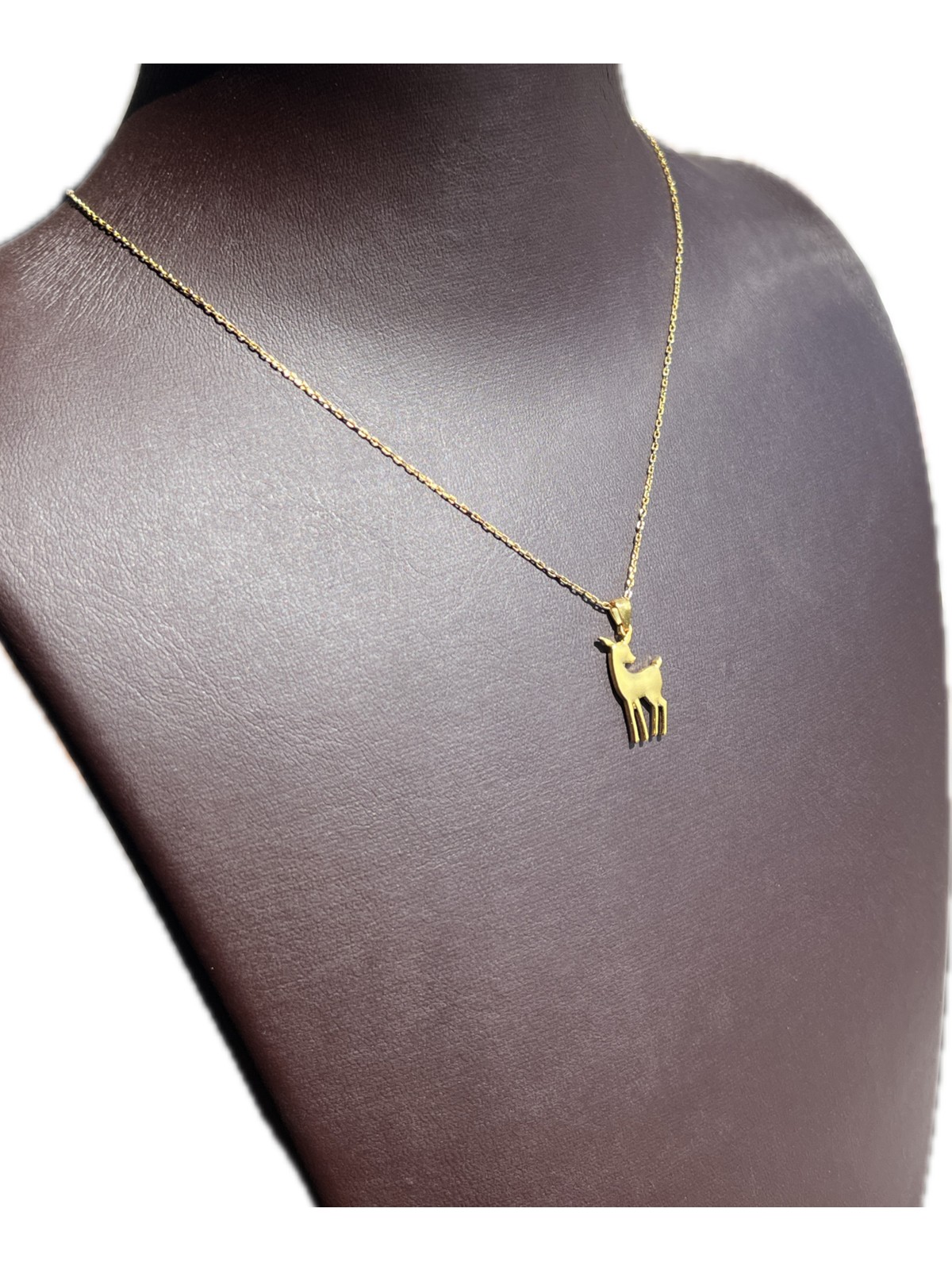 Ashak Accessories Kadın Ceylan Model 925 Ayar Gümüş Zincirli Kolye - Görsel 4