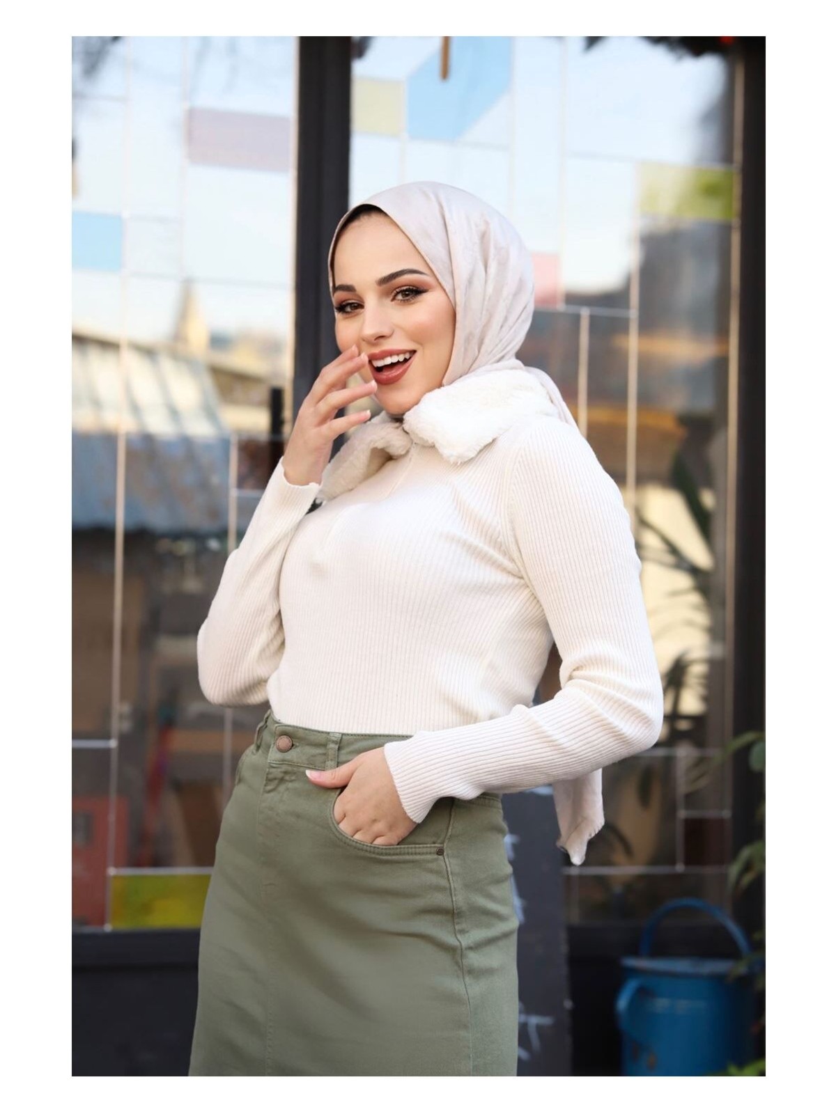 Vellichor Koton Kız Çocuk Tütü Etek Beli Lastikli Kırmızı Diz Üstü Örme Kumaş Yaz Sezonu İçin - Görsel 4