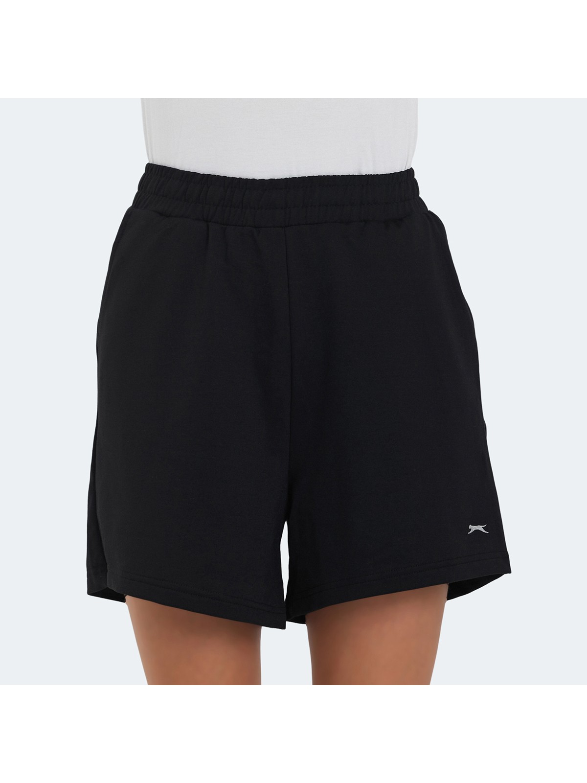 Slazenger VIKENTI Kadın Şort M Su Yeşili Beden Cepli Günlük Kullanım İçin - Görsel 4