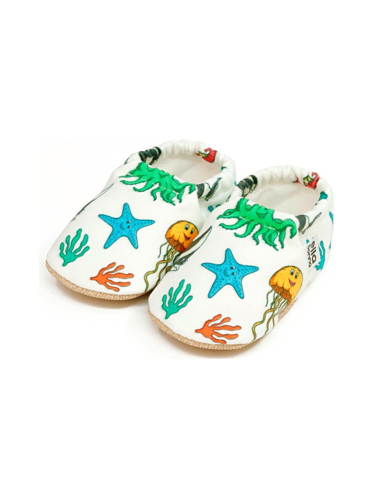 Ella Bonna Desenli Bebek Patiği, Kaydırmaz Taban, Ev Kreş Ayakkabısı Panduf, Astronot ve Uzay - Görsel 3