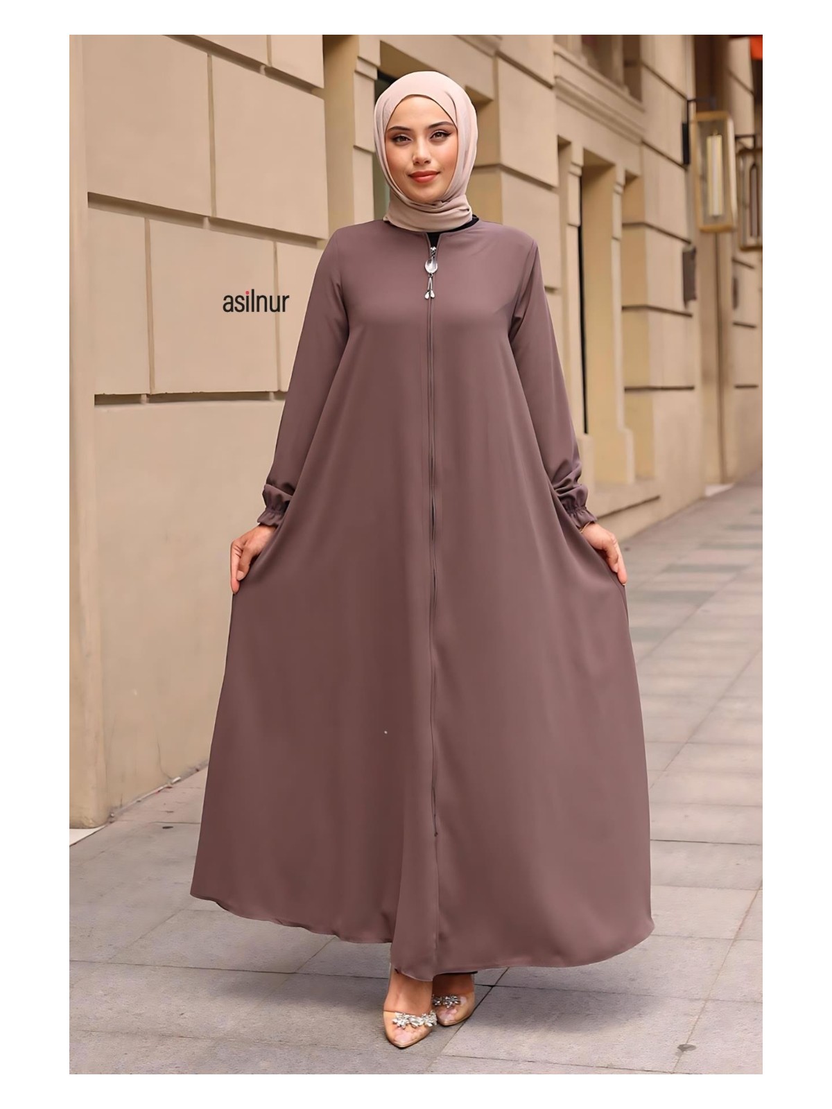 Asilnur Mevlana Ferace Füme - Görsel 3