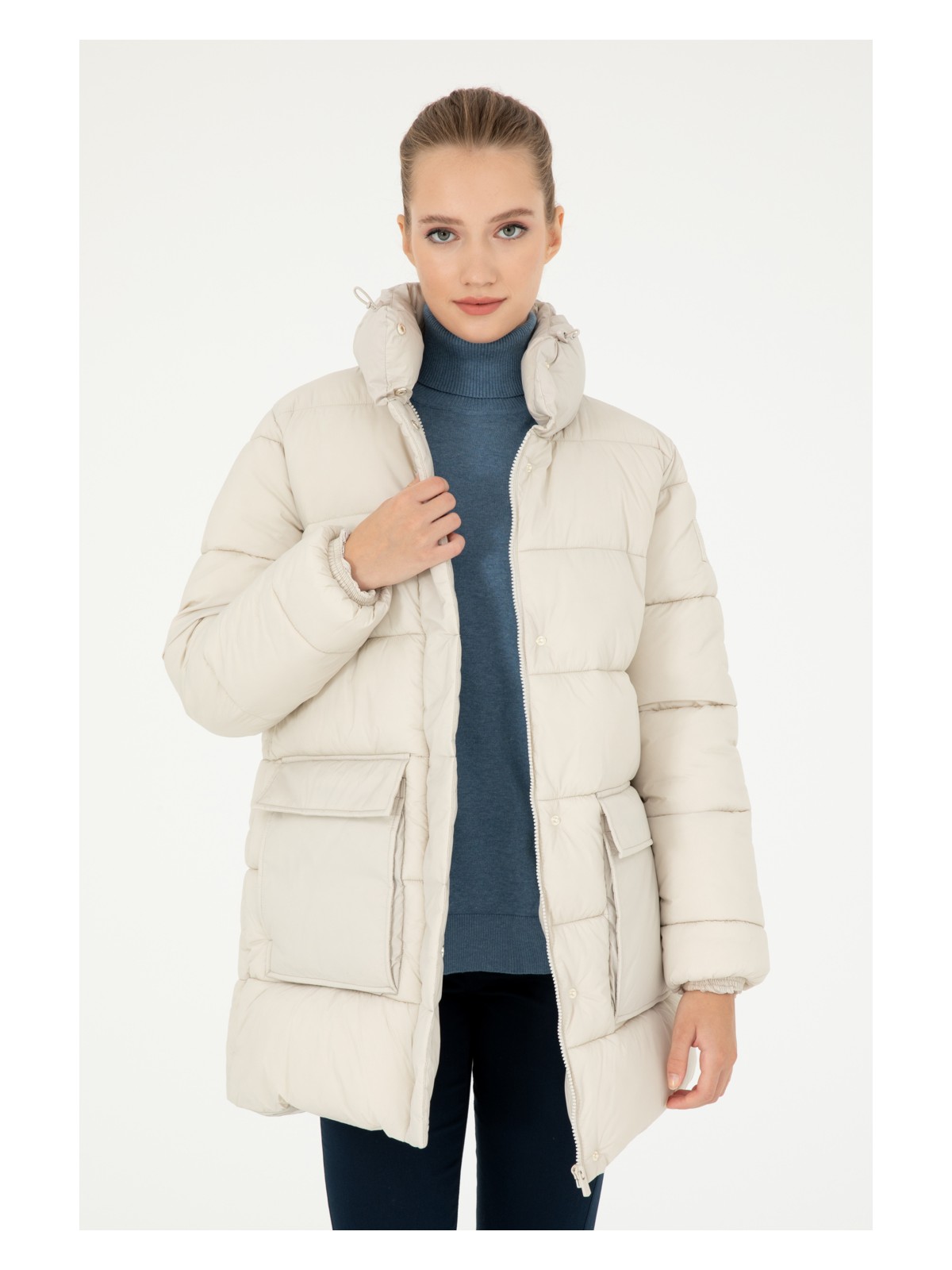 U.S. Polo Assn. Kadın Taş Kaban 50292747-VR049