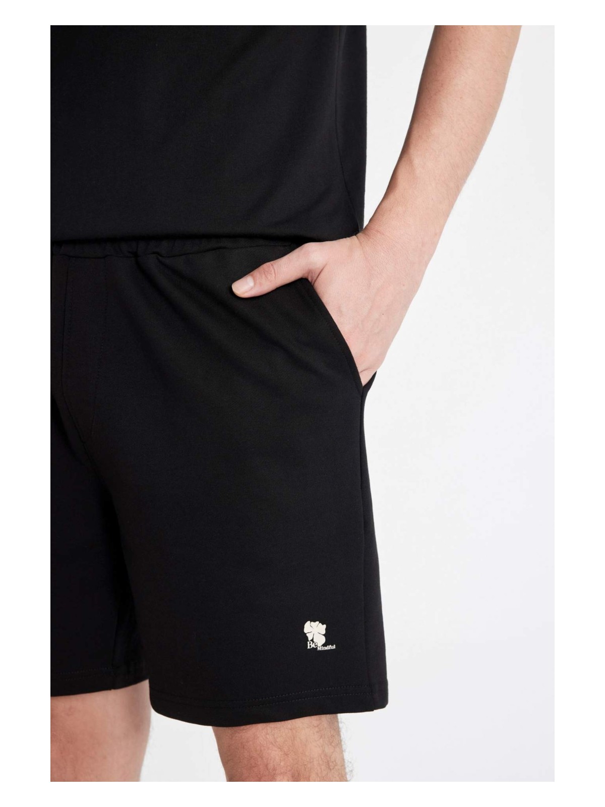 DeFacto Slim Fit Dar Paça Şort A3893AX24HS - Görsel 5