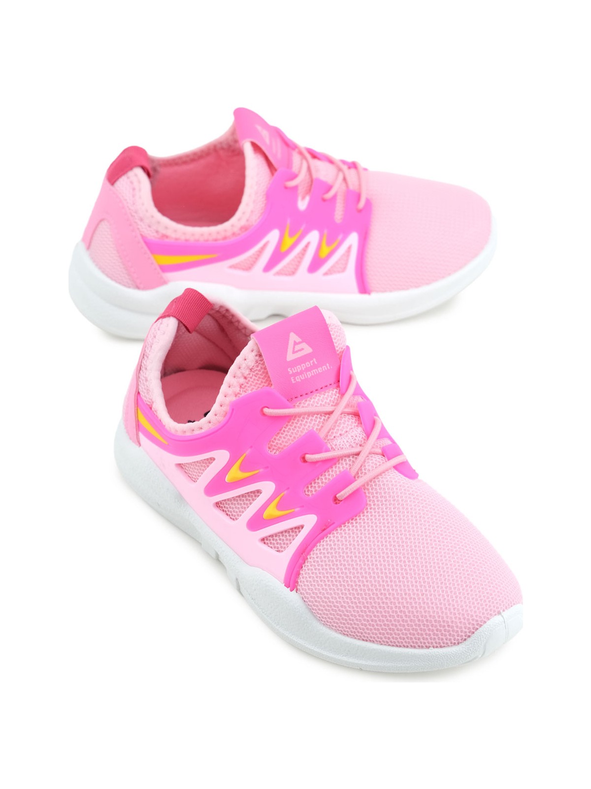 Gezer Gezer Yazlık Lastikli Esnek Rahat Taban Günlük Kız Çocuk Spor Ayakkabı