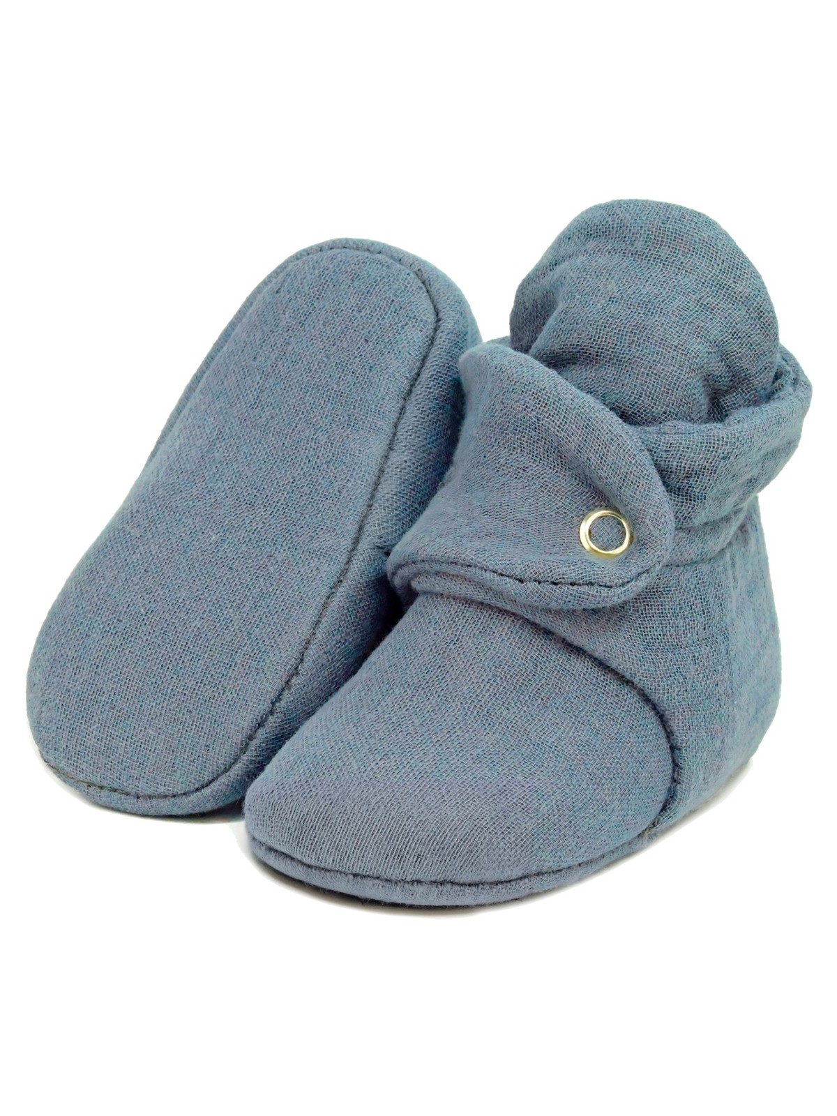 Ella Bonna Müslin Bebek Patiği, Organik Pamuk, Yenidoğan Pandufu, Bej - Görsel 7