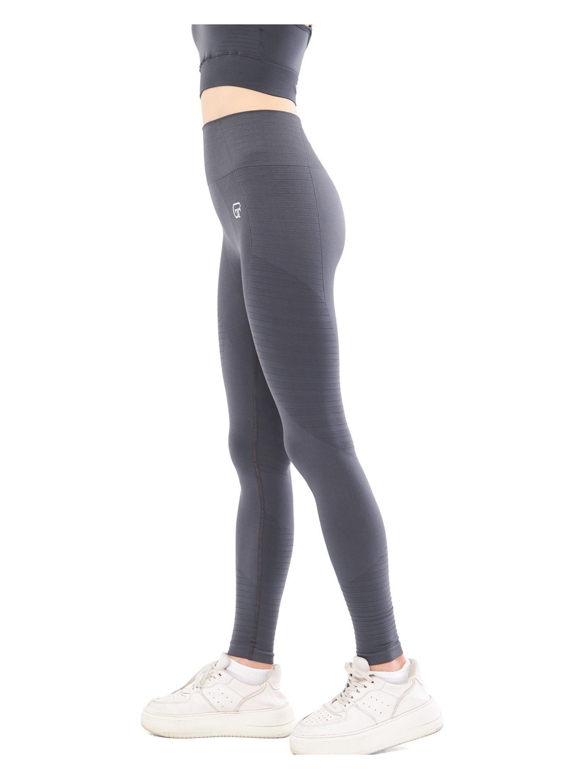 Giorgina Ferri Yüksek Bel Esnek ve Toparlayıcı Yoga Koşu Spor ve Günlük Tayt Stella