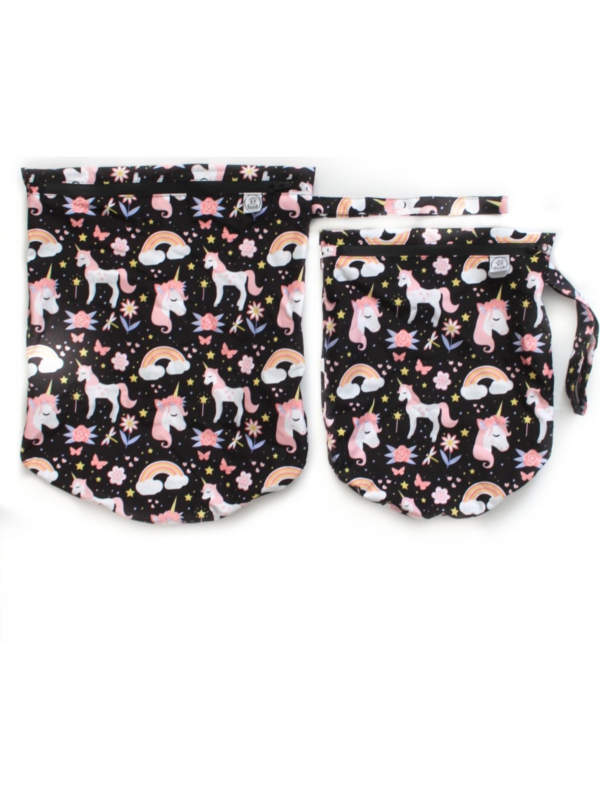 Dappia Fermuarlı Islak Kirli Havuz Çantası Ikili Set Büyük ve Küçük Boy