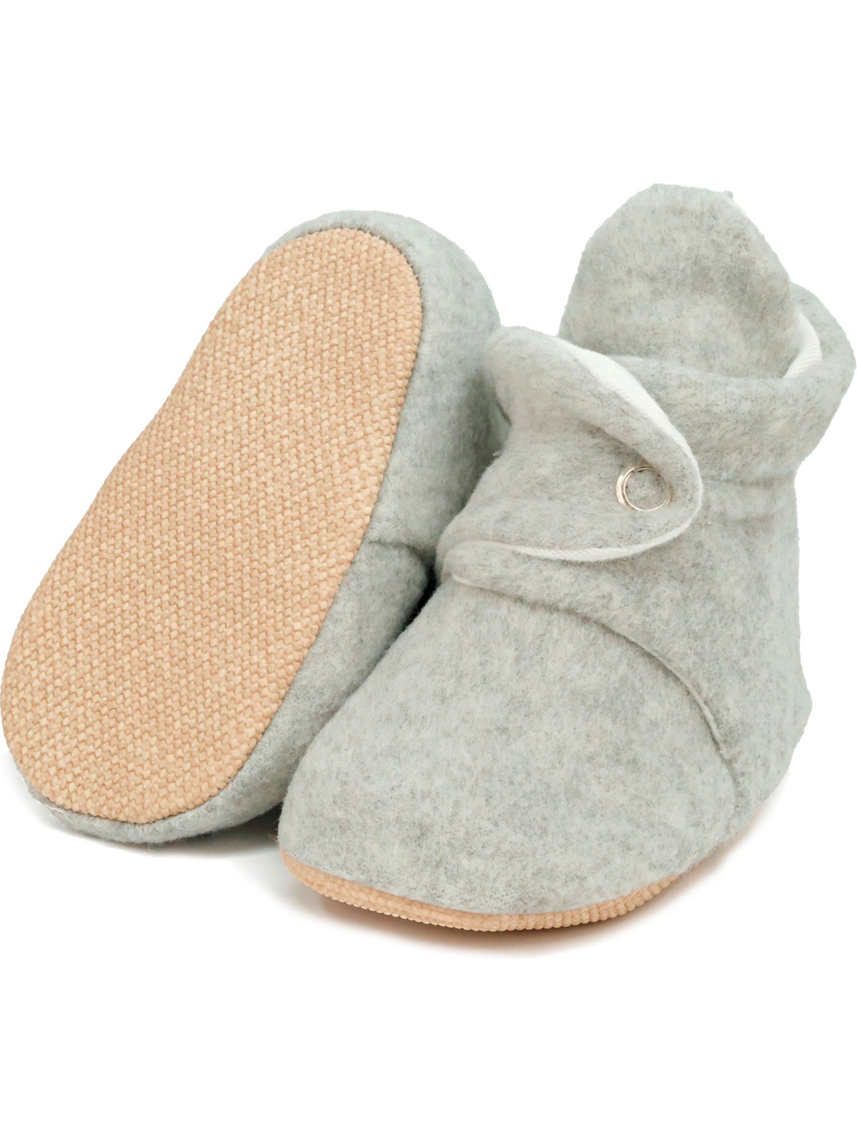 Ella Bonna Polar Bebek Pandufu, Kaydırmaz Taban, Ev Botu, Kreş Ayakkabısı Patik, Mor - Görsel 4