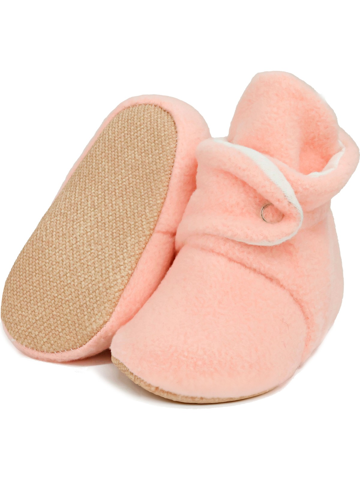 Ella Bonna Polar Bebek Pandufu, Kaydırmaz Taban, Ev Botu, Kreş Ayakkabısı Patik, Mor - Görsel 6