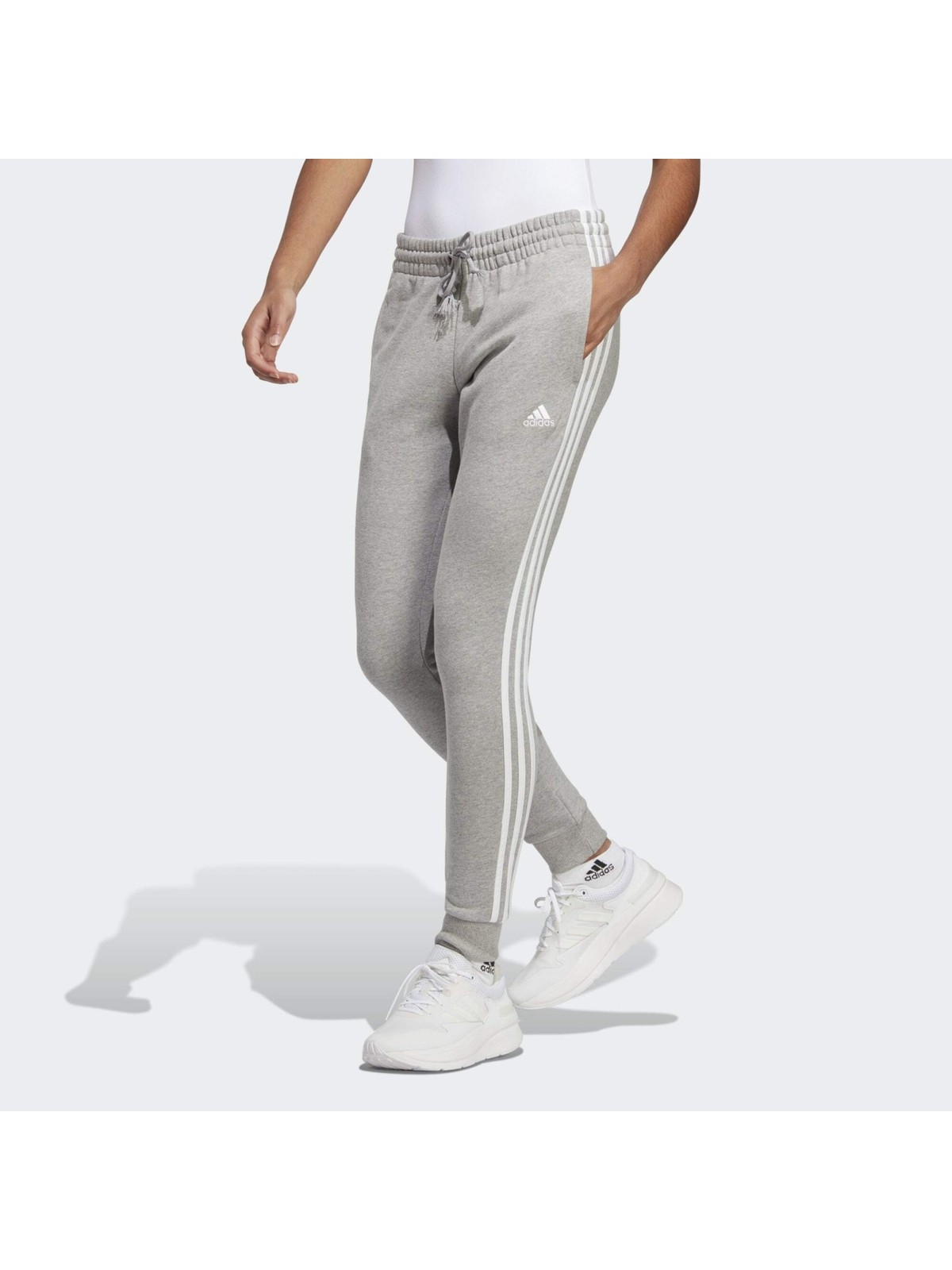 adidas Adidas Sportswear IC9922 Essentials 3-Stripes French Terry Cuffed Pants