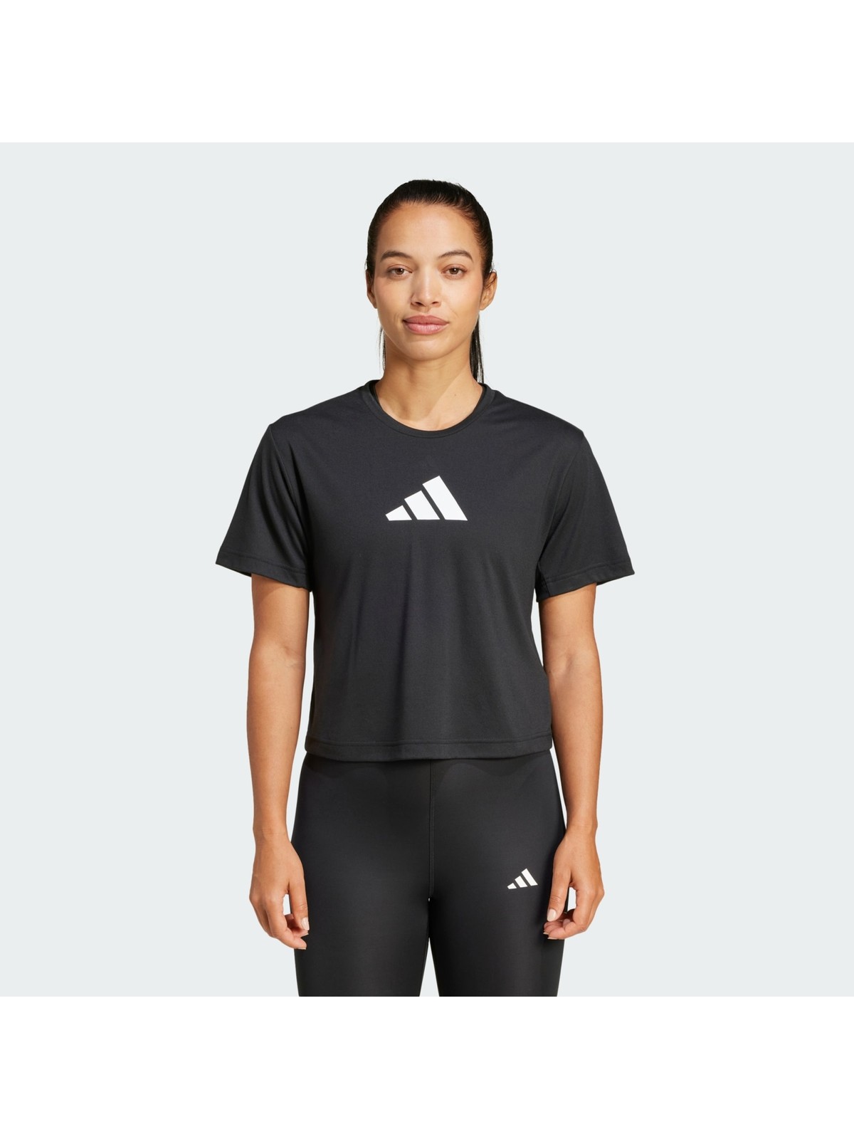 adidas Adidas Performance JG8614 Train Essentials Big Logo Performance Training Tee