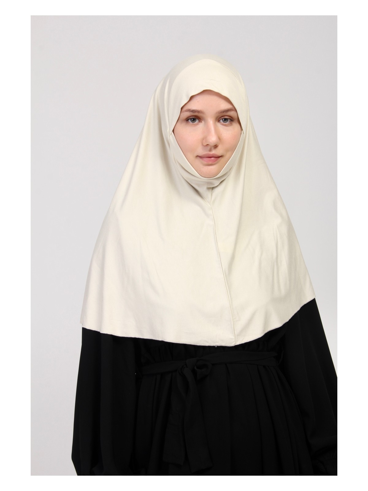 Manolyaşal İslamic Hijab Manolya Şal Pratik Eşarp Peçeli-Peçesiz Hazır Türban Sufle - Görsel 5