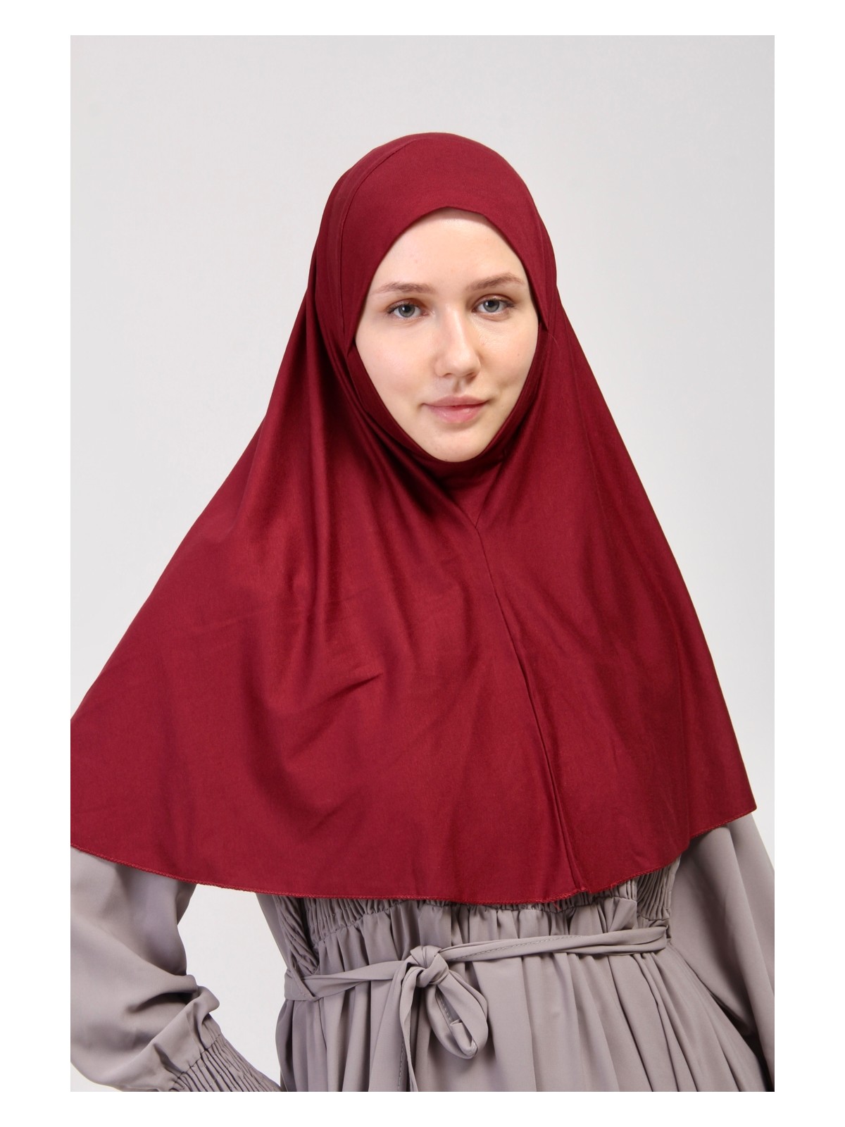 Manolyaşal İslamic Hijab Manolya Şal Pratik Eşarp Peçeli-Peçesiz Hazır Türban Sufle - Görsel 10