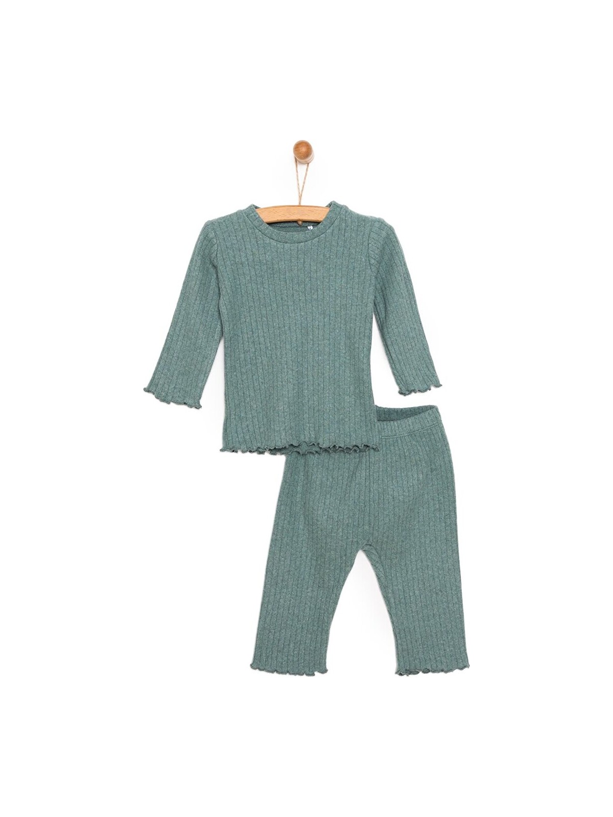 HelloBaby Kaşkorse Uzun Kol Pijama Takımı Kız Bebek