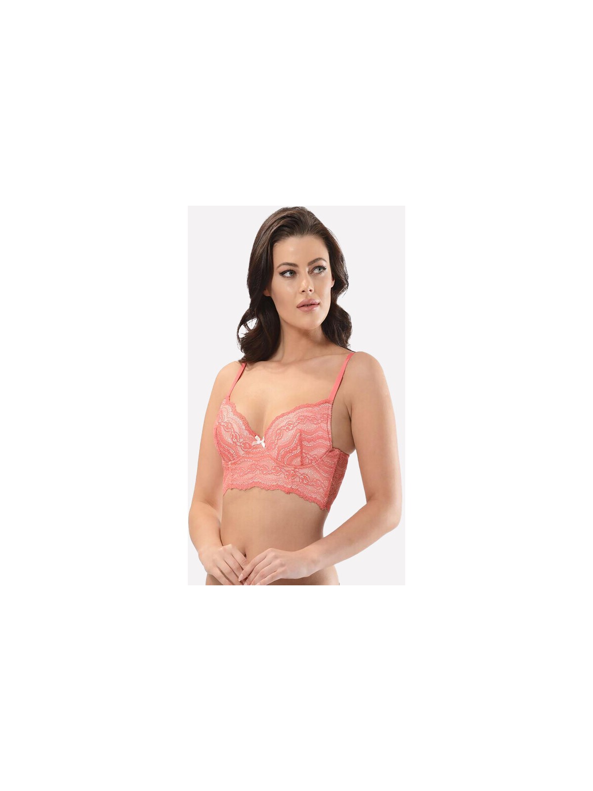 NBB Nar Çiçeği Hafif Destekli Kısa Büstiyer