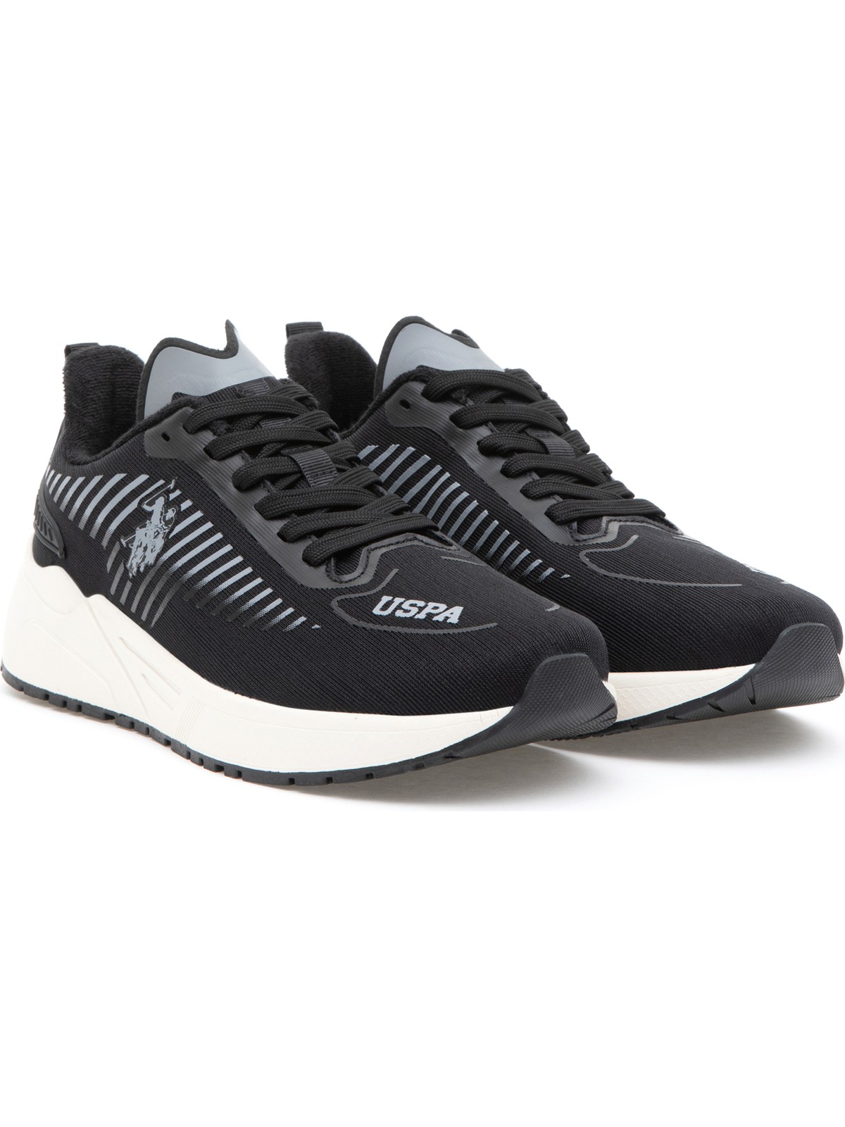 U.S. Polo Assn. Erkek Siyah Spor Ayakkabı 50293740-VR046