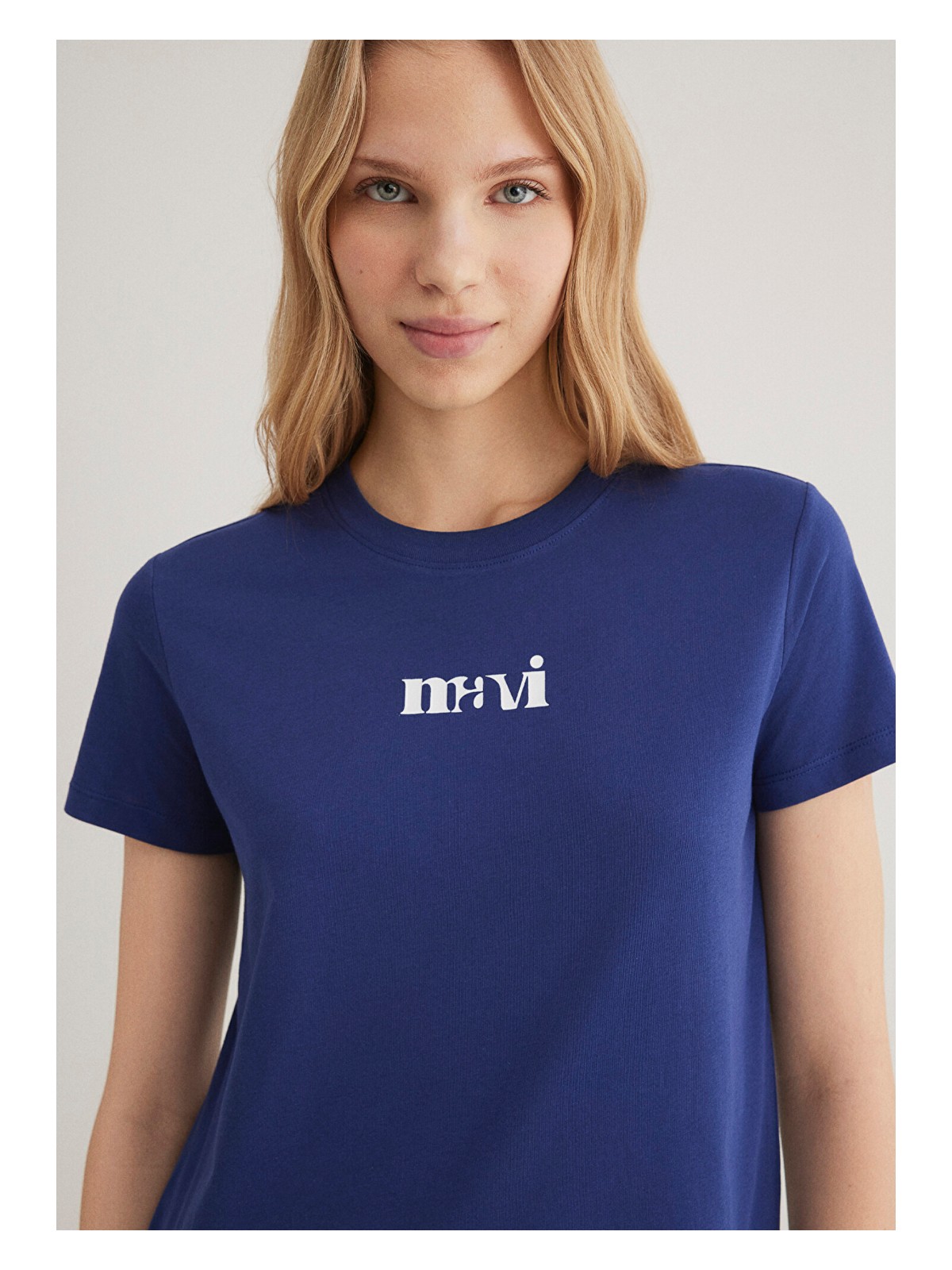 Mavi Mavi Baskılı Lacivert Tişört 1612241-70722
