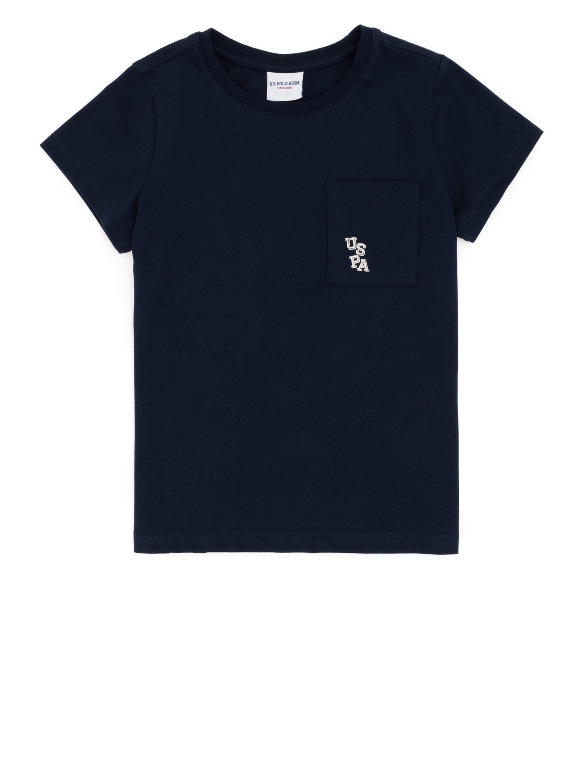 U.S. Polo Assn. Erkek Çocuk Kum Bisiklet Yaka Tişört 50298096-VR085 - Görsel 6