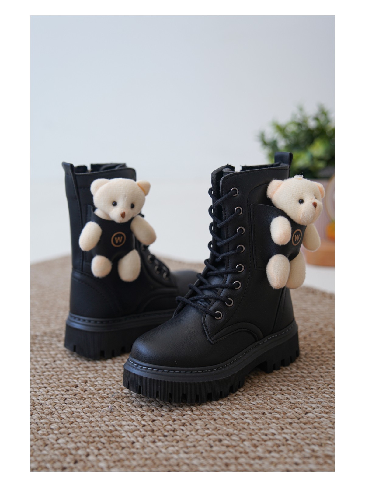 Daxtors D006 Günlük Ortopedik Ayıcıklı Kız Çocuk Botu