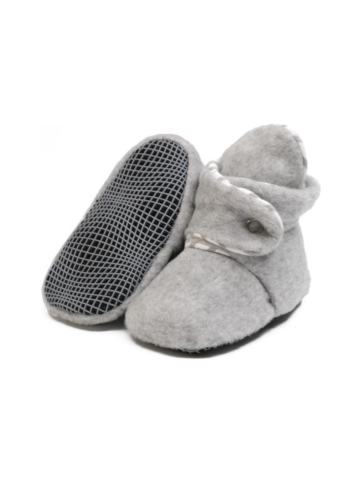 Ella Bonna Polar Bebek Pandufu, Kaydırmaz Taban, Organik Pamuk Astarlı, Ilk Adım Ev Patiği - Görsel 4