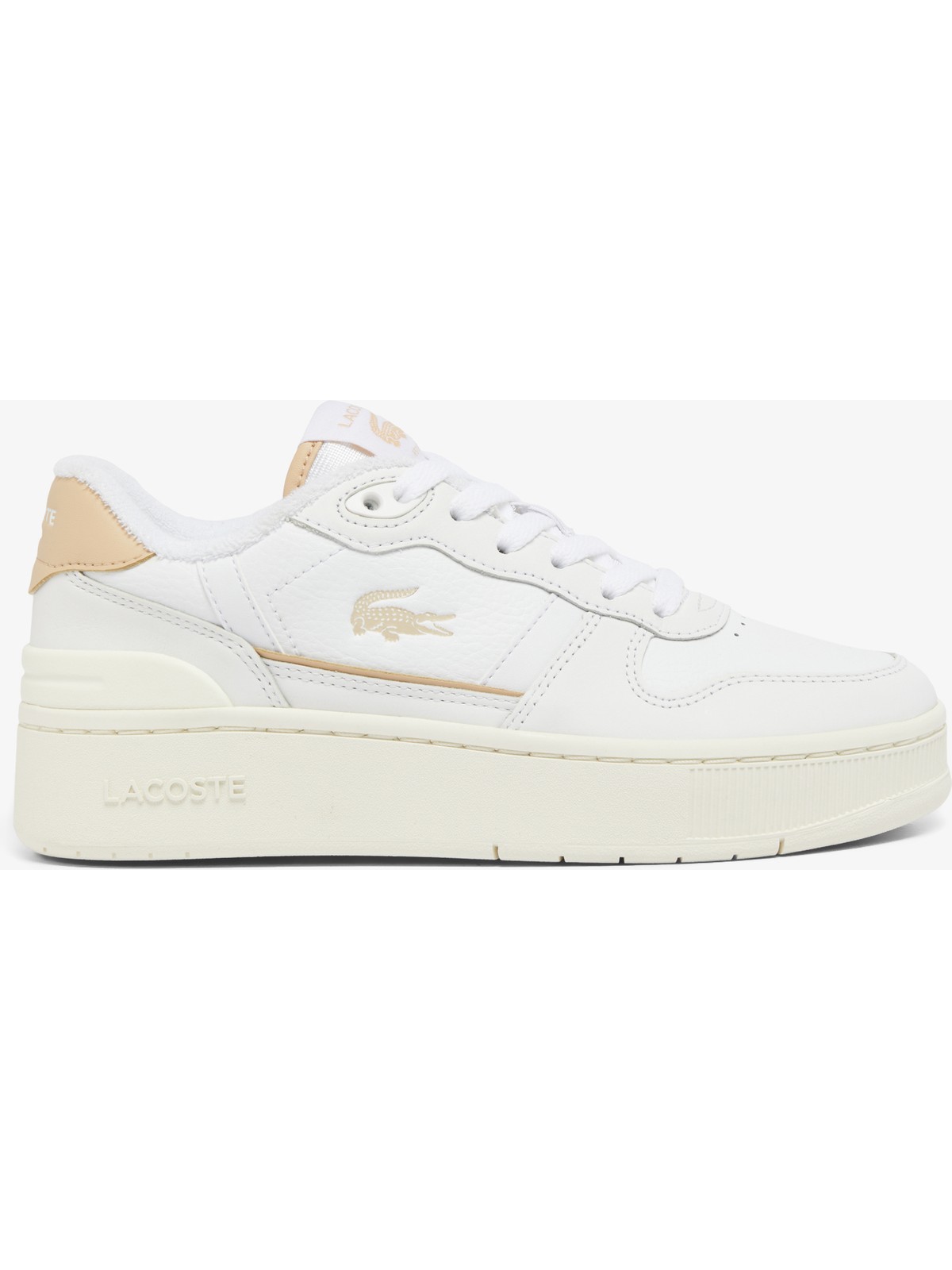 Lacoste T-Clip Platform Kadın Beyaz Sneaker 748SFA0117T 65T