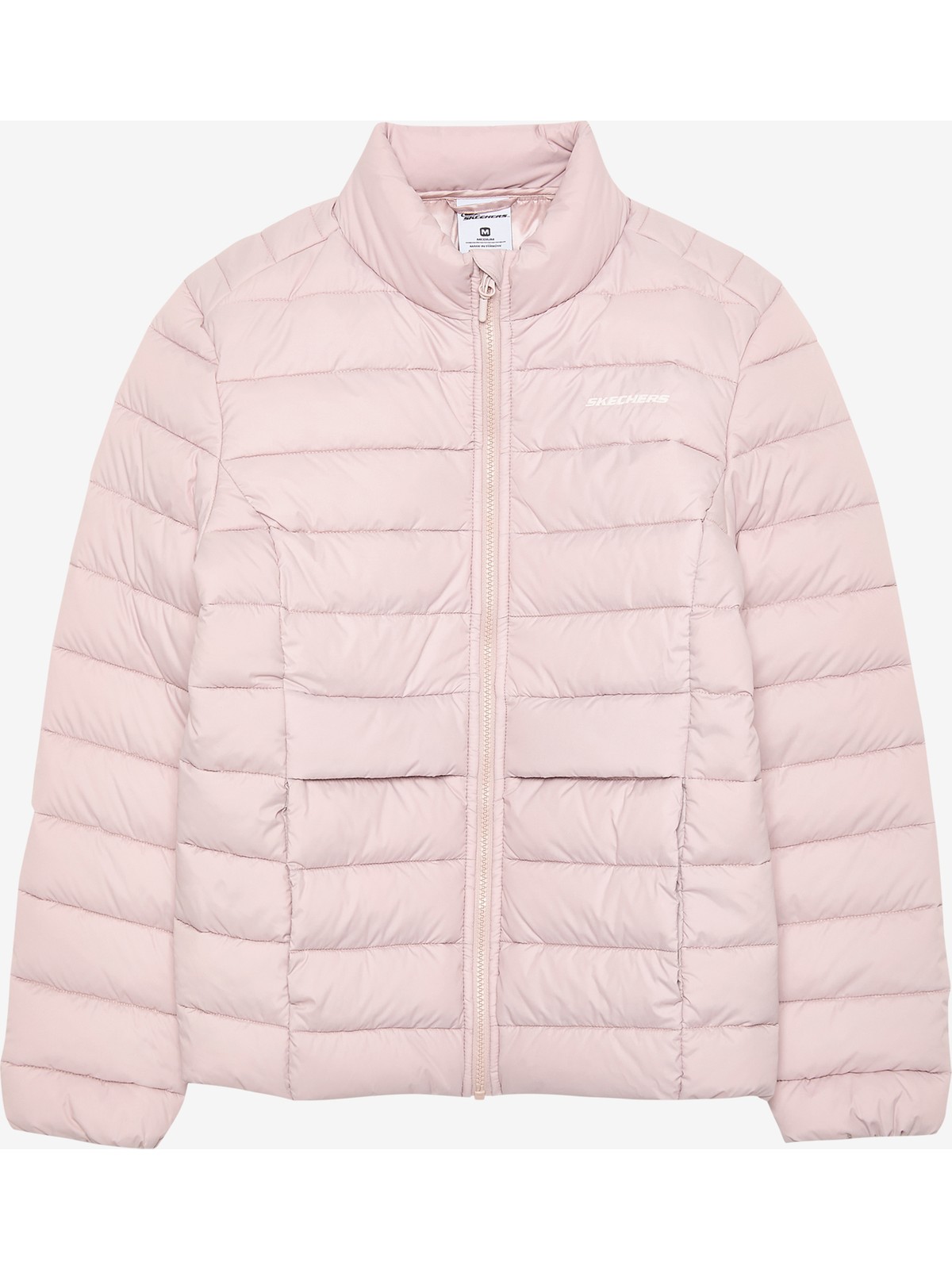 Skechers W Essential Outerwear Padded Jacket Kadın Ecru Mont S231240-1983 - Görsel 5