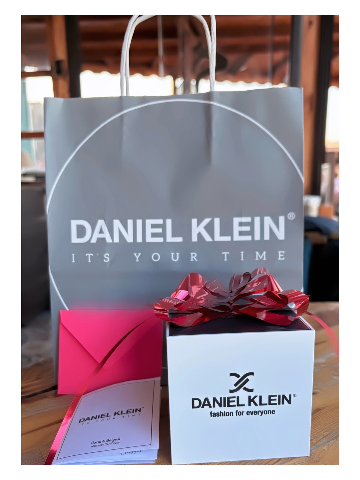 Daniel Klein Orijinal Çelik Hasır Kordon Kadın Kol Saati 3 Atm Su Geçirmezlik Gümüş Renk Bileklik Hediyeli DK951C2 - Görsel 5